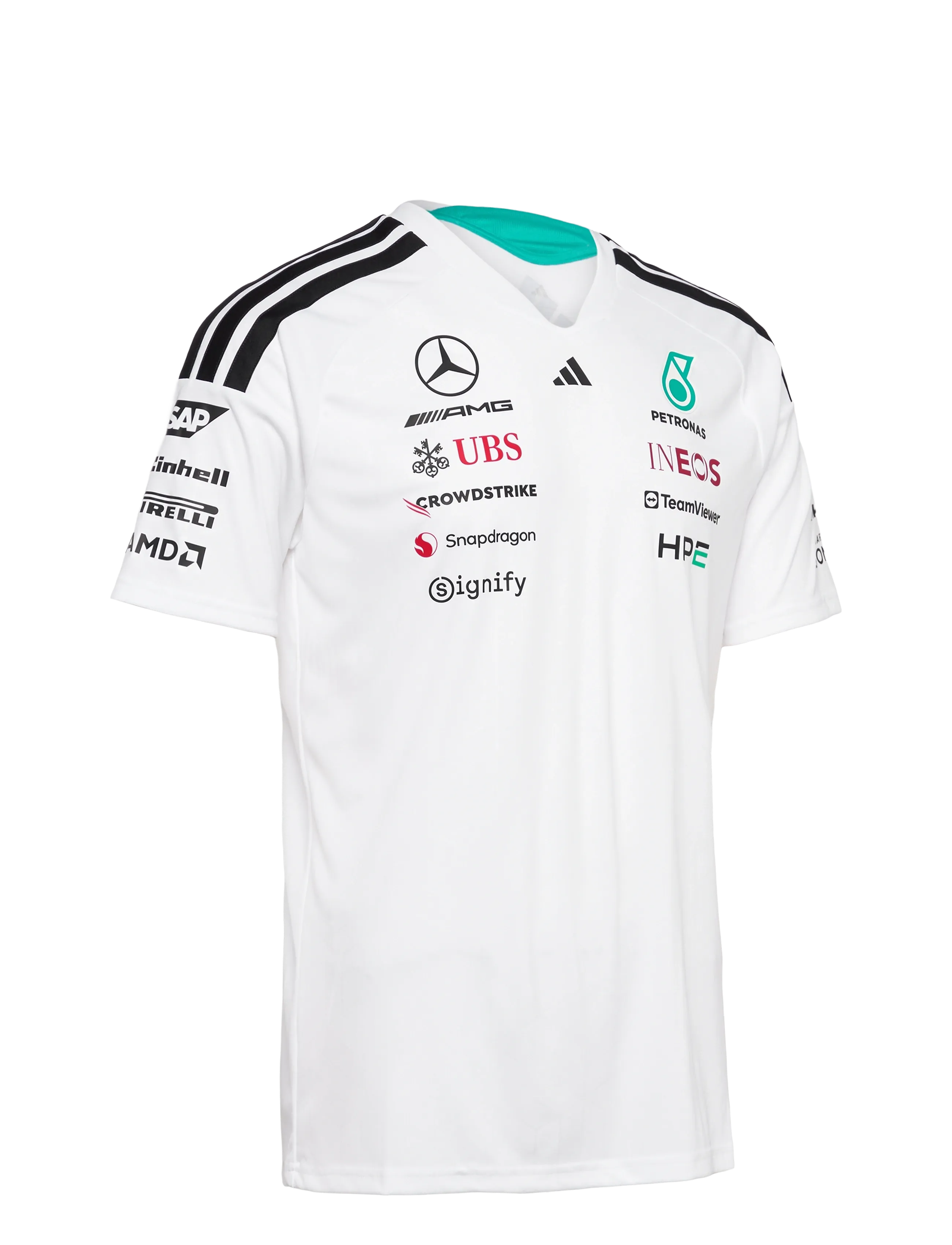 adidas Performance - MER DR JSY M - oberteile & t-shirts - white - 2