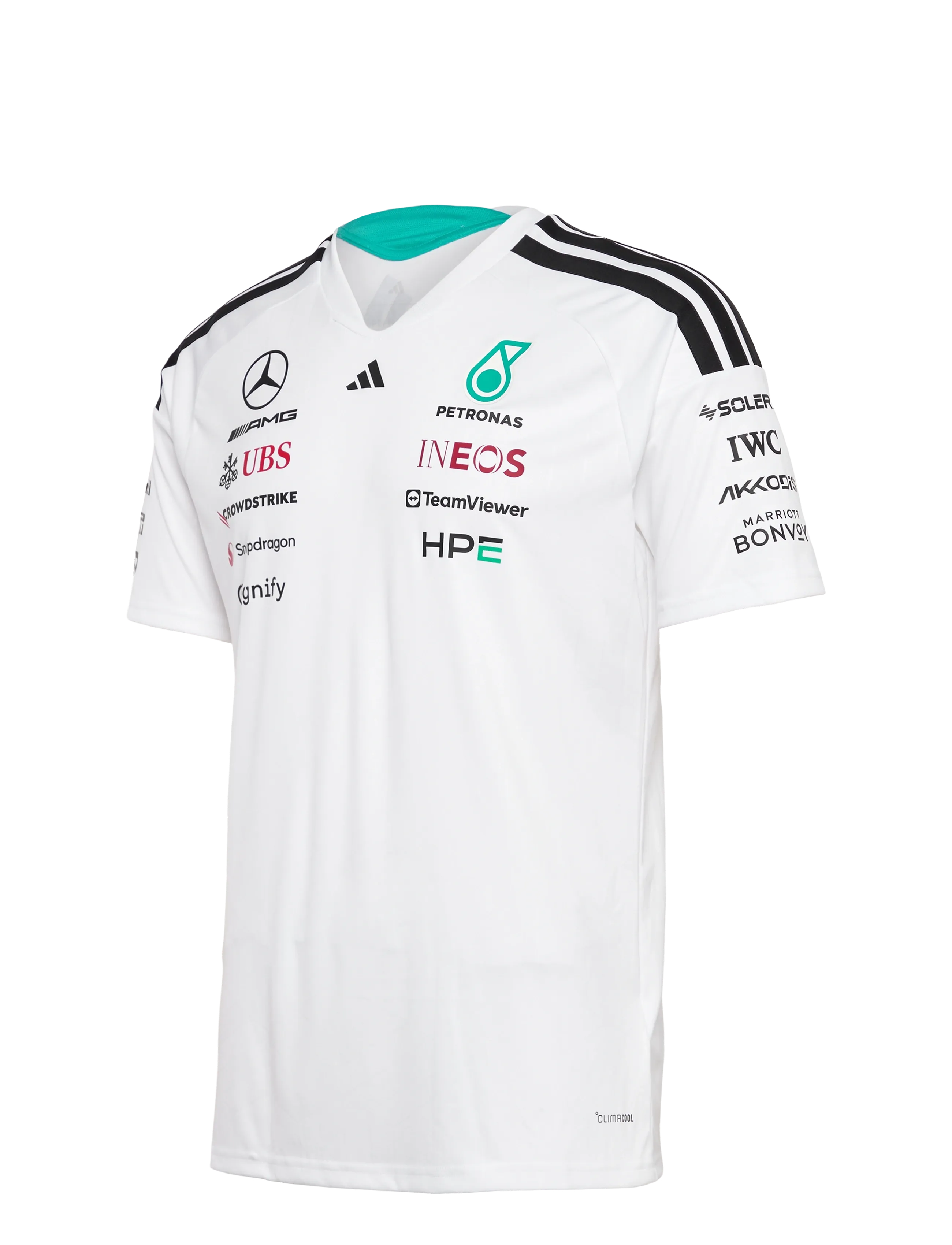 adidas Performance - MER DR JSY M - oberteile & t-shirts - white - 3
