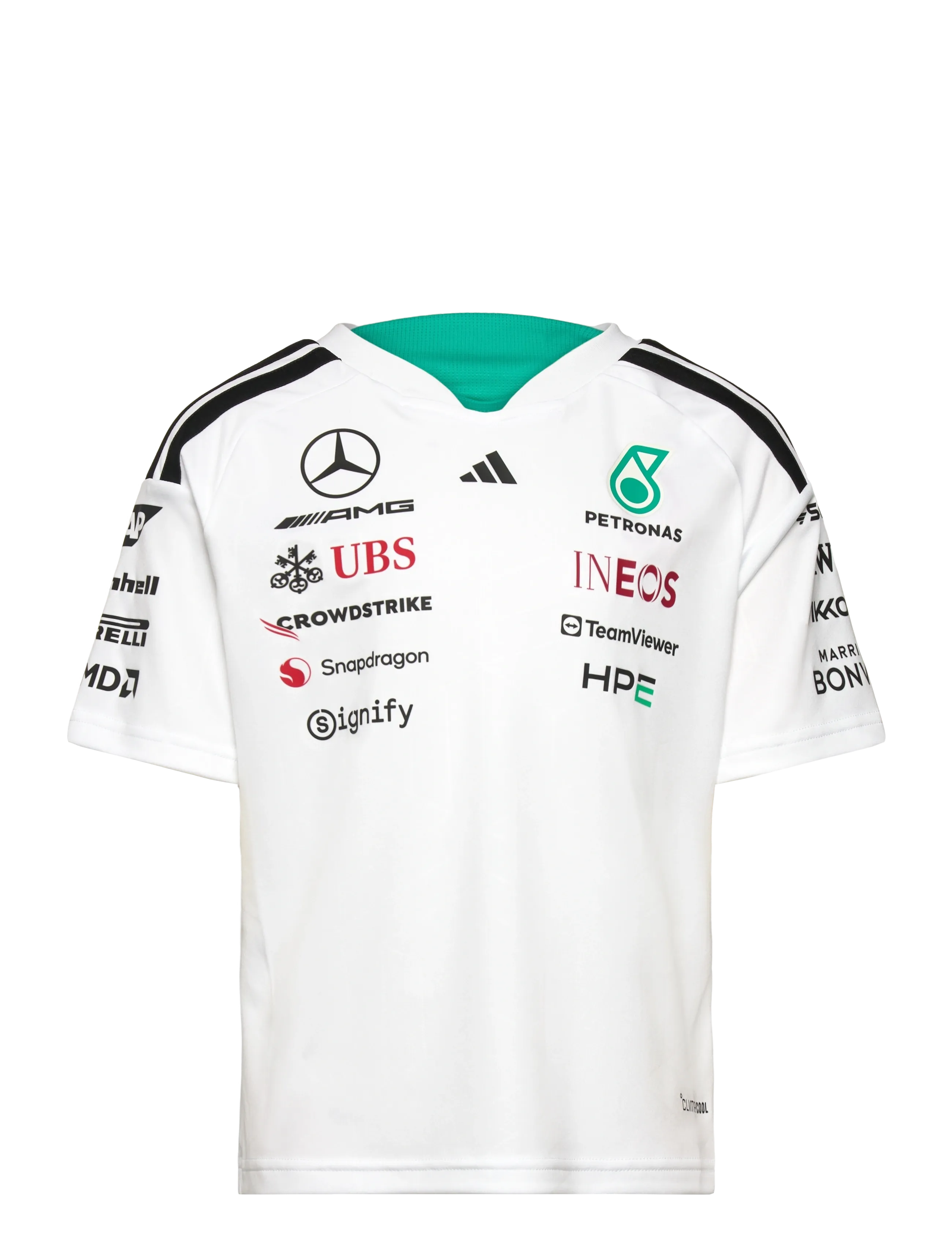 adidas Performance MER DR JSY Y - Back to school - WHITE / white