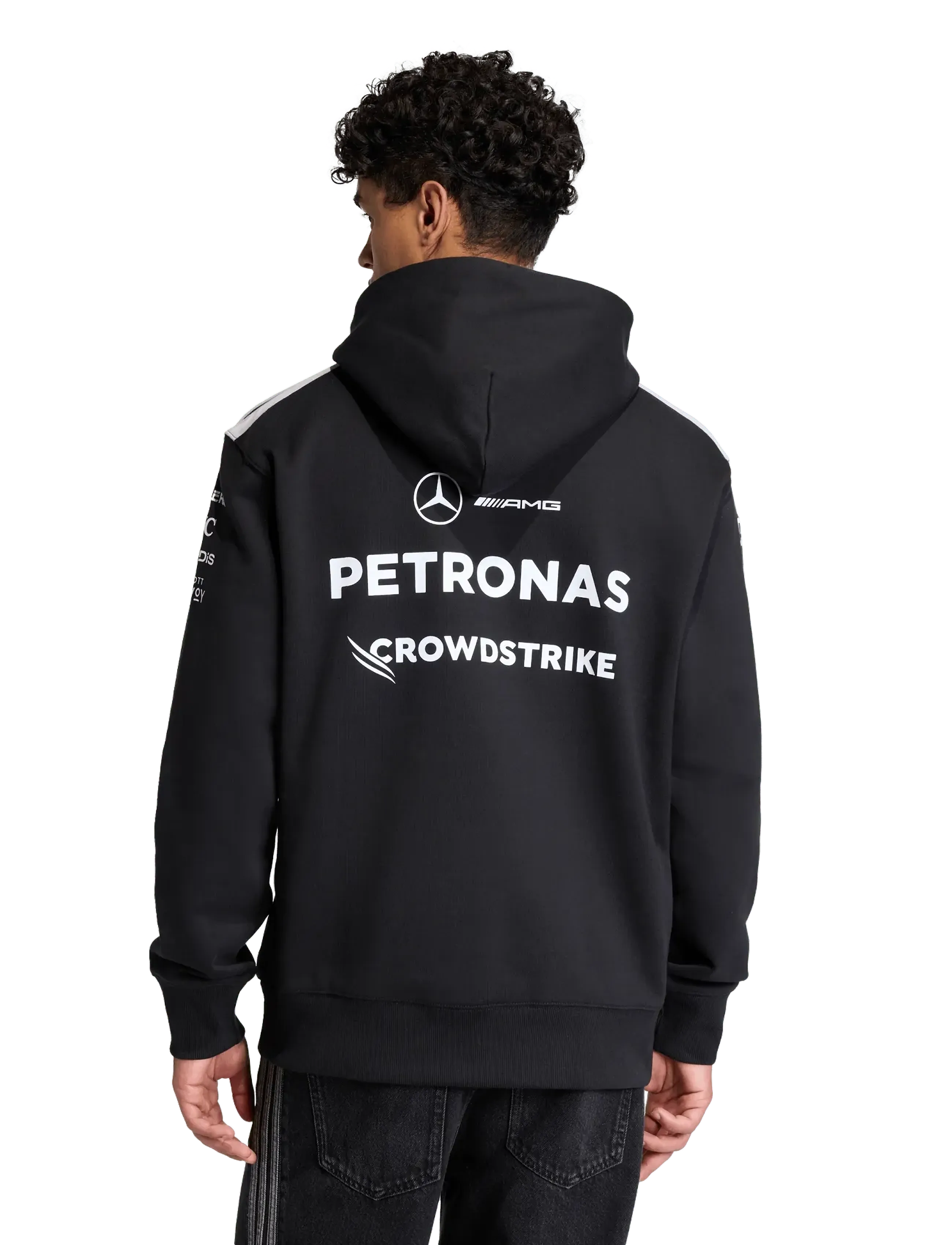 MERCEDES AMG PETRONAS FORMULA 1 TEAM DRIVER SWEATSHIRT MED HUVA 9