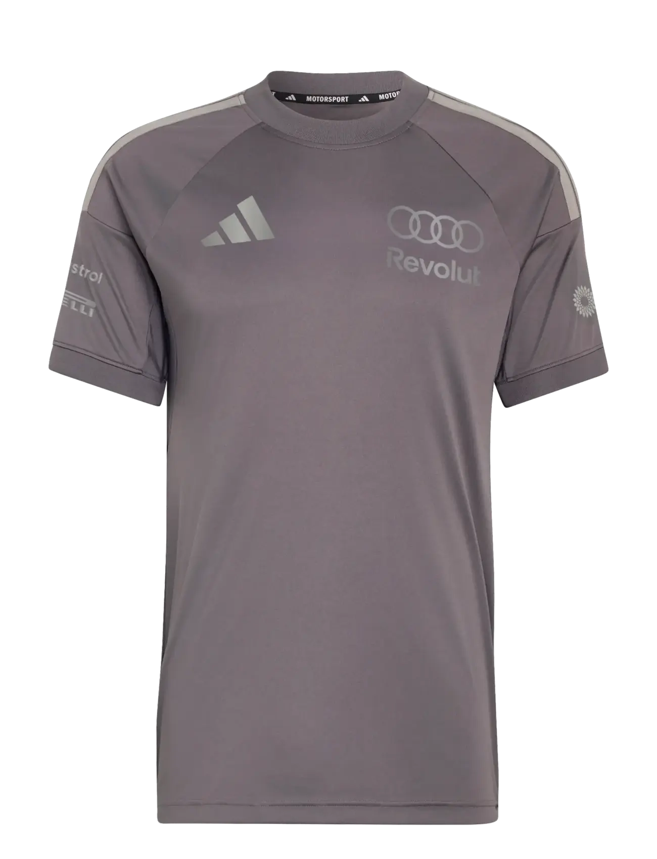adidas Performance AU DR JSY SS RM - Kleidung - GRESTR/IRONMT / grey