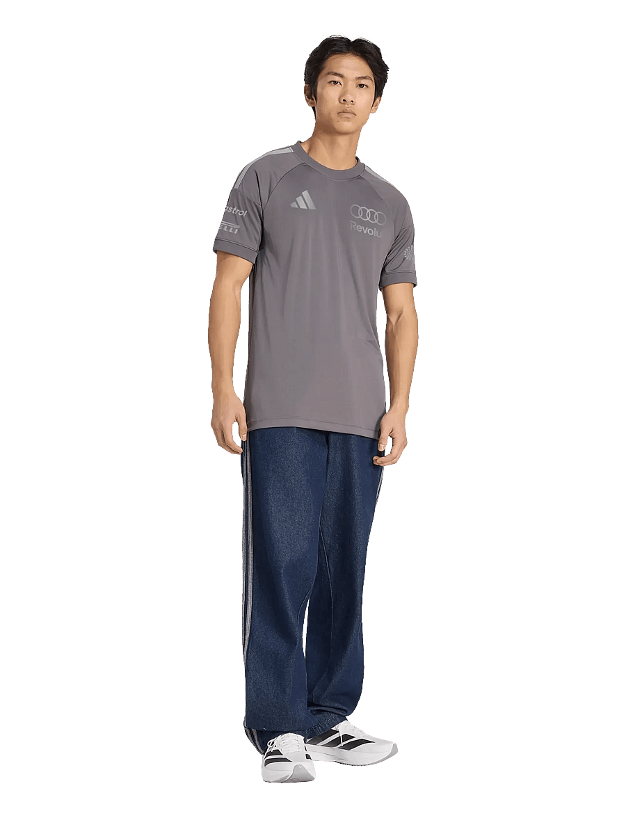 adidas Performance - AU DR JSY SS RM - koszulki i t-shirty - grestr/ironmt - 0
