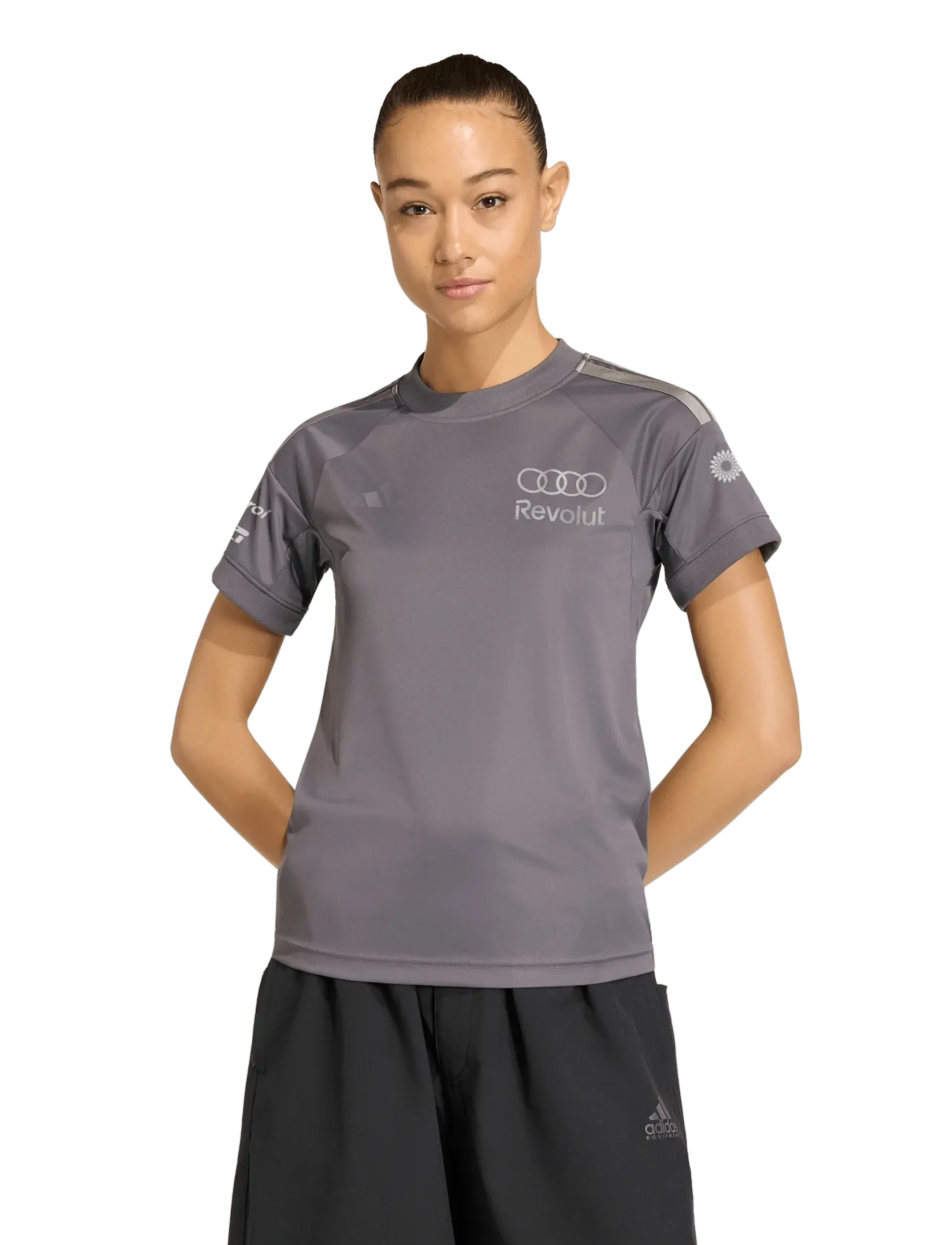 adidas Performance AU DR JSY SS RW - T-shirts & Toppar - GRESTR/IRONMT / grey