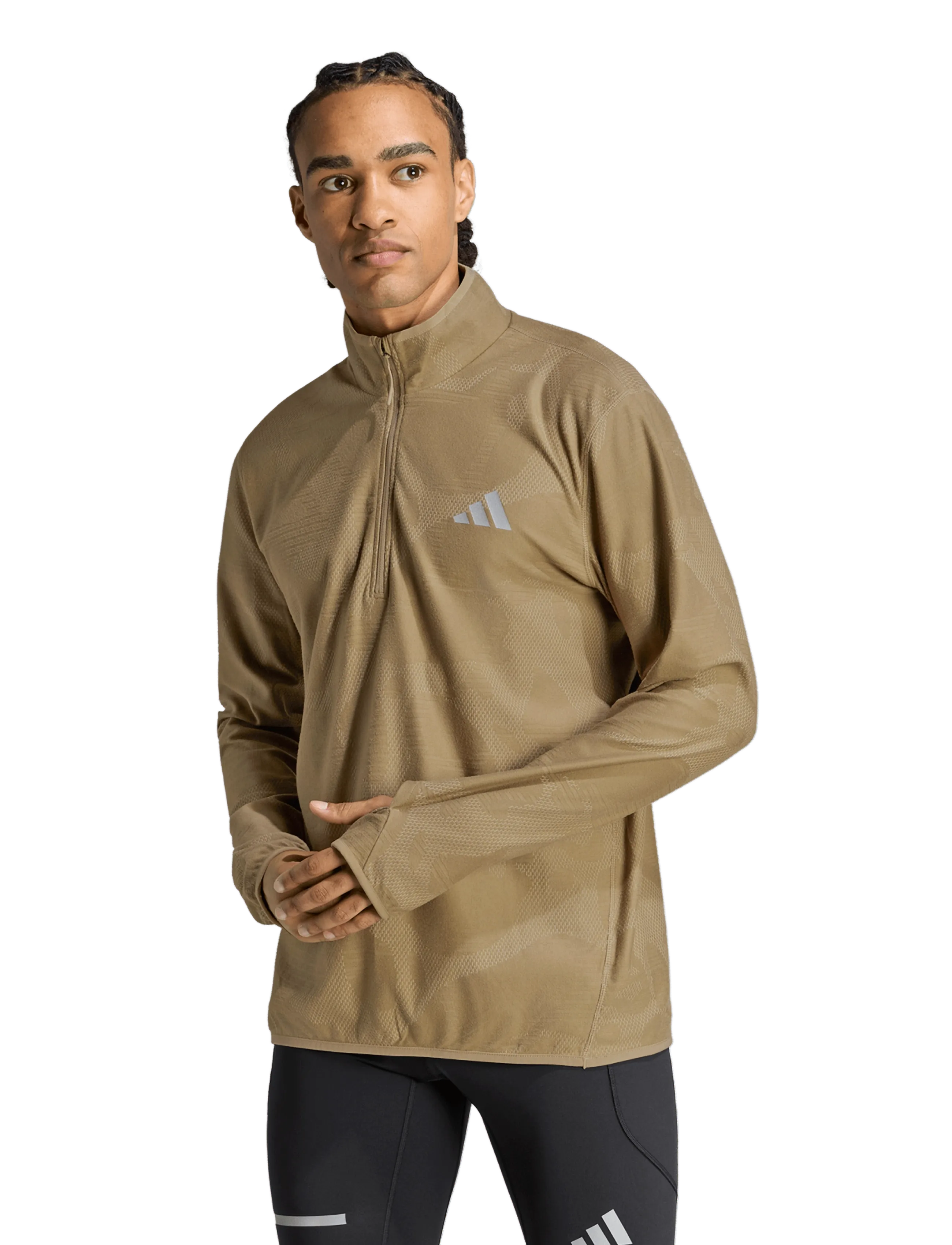 adidas Performance - adi365 Half Z M - fleece & midlayer - khasix/khathr - 2