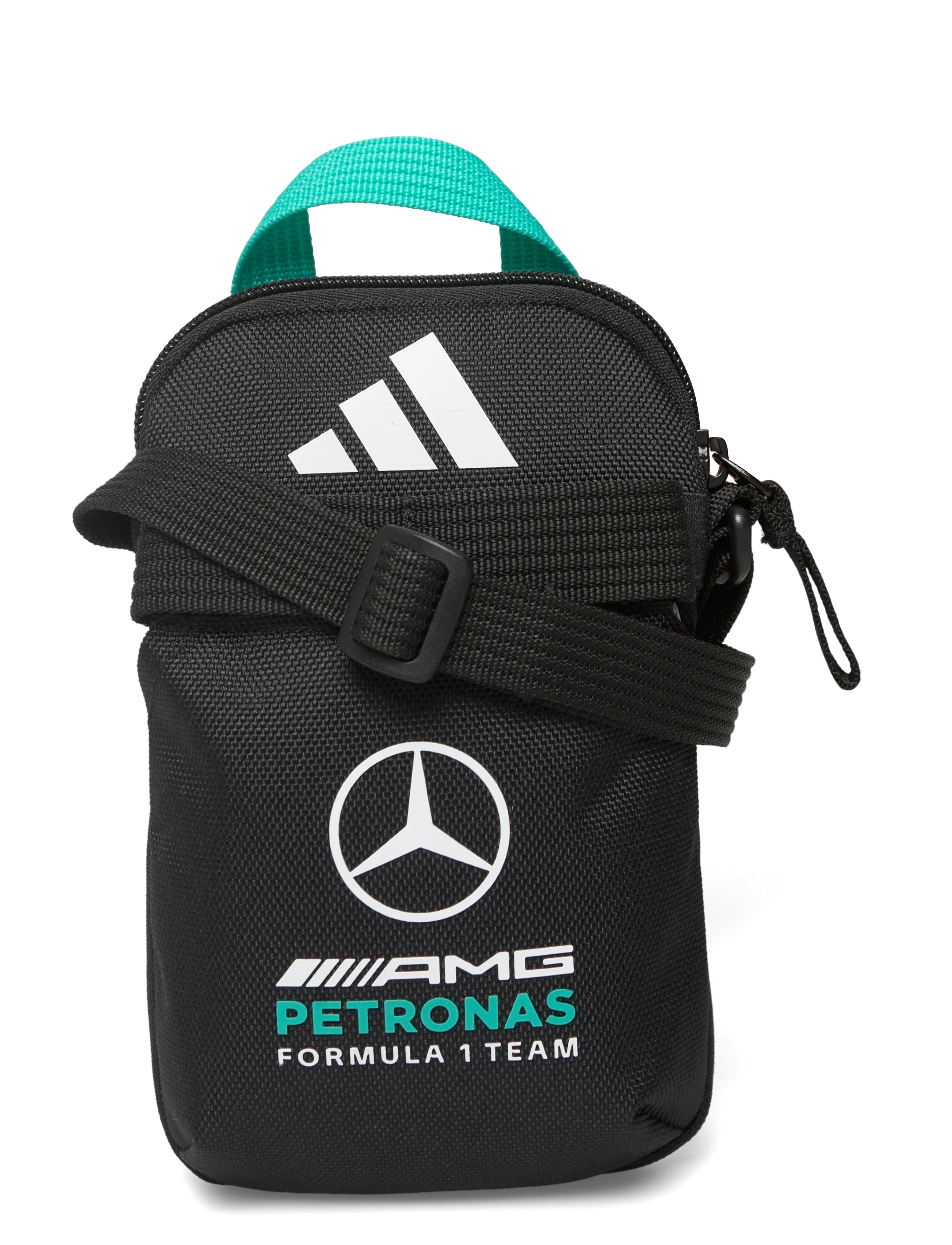 adidas Performance MER DNA ORG - Crossbody- & Magväskor - BLACK / black