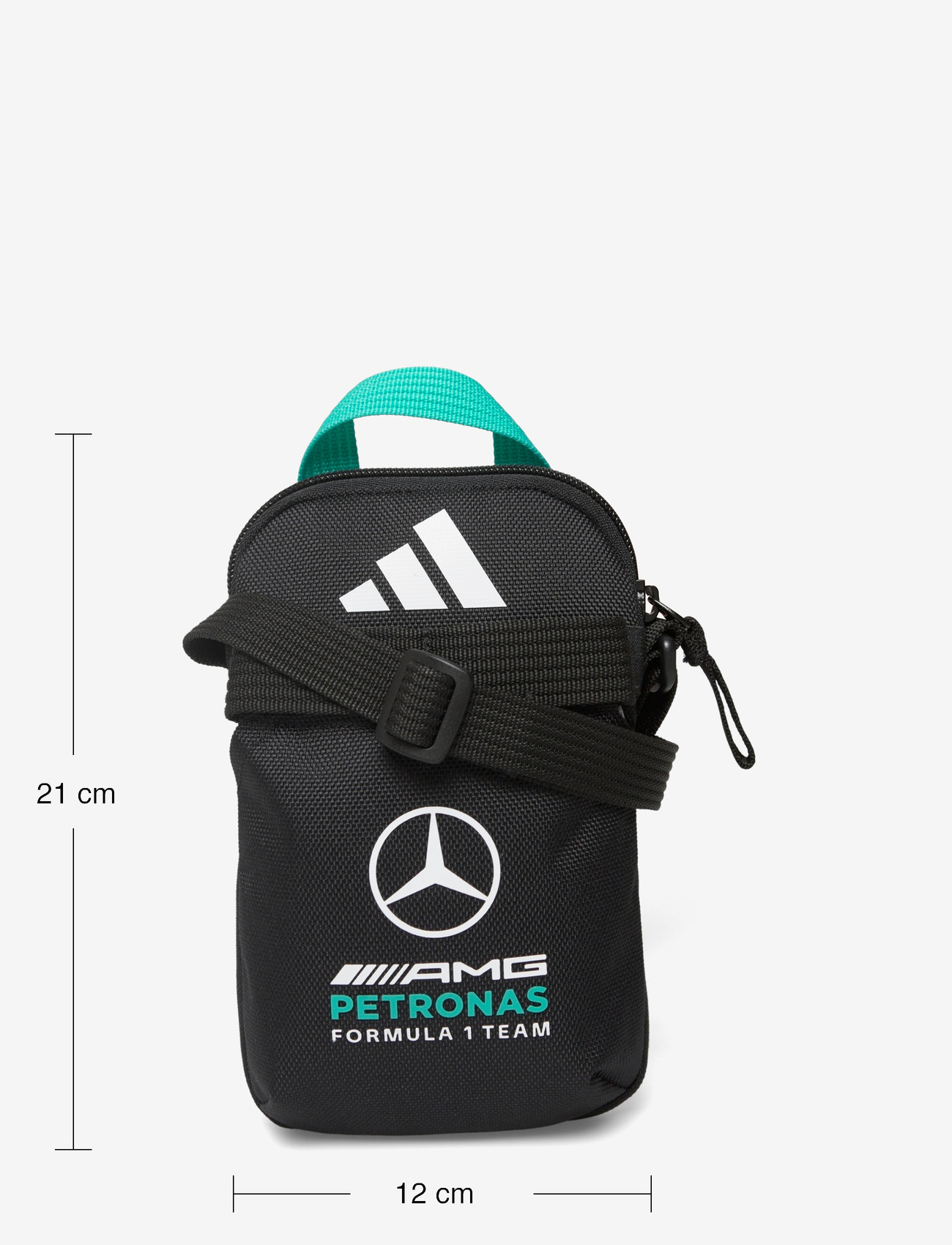 adidas Performance - MER DNA ORG - crossbody- & magväskor - black - 3