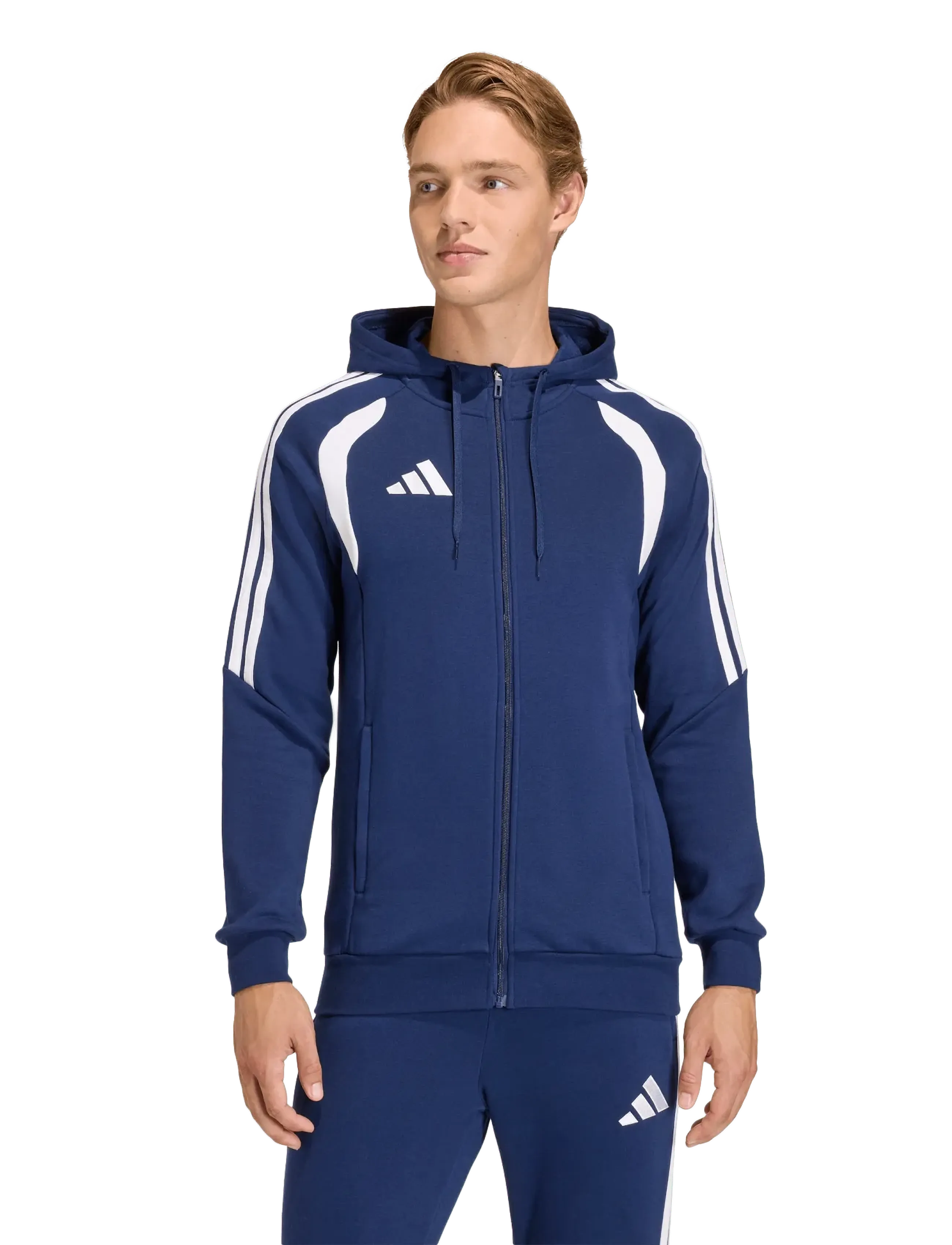 Tiro26 League Sweat Hoodie med hel dragkedja 6