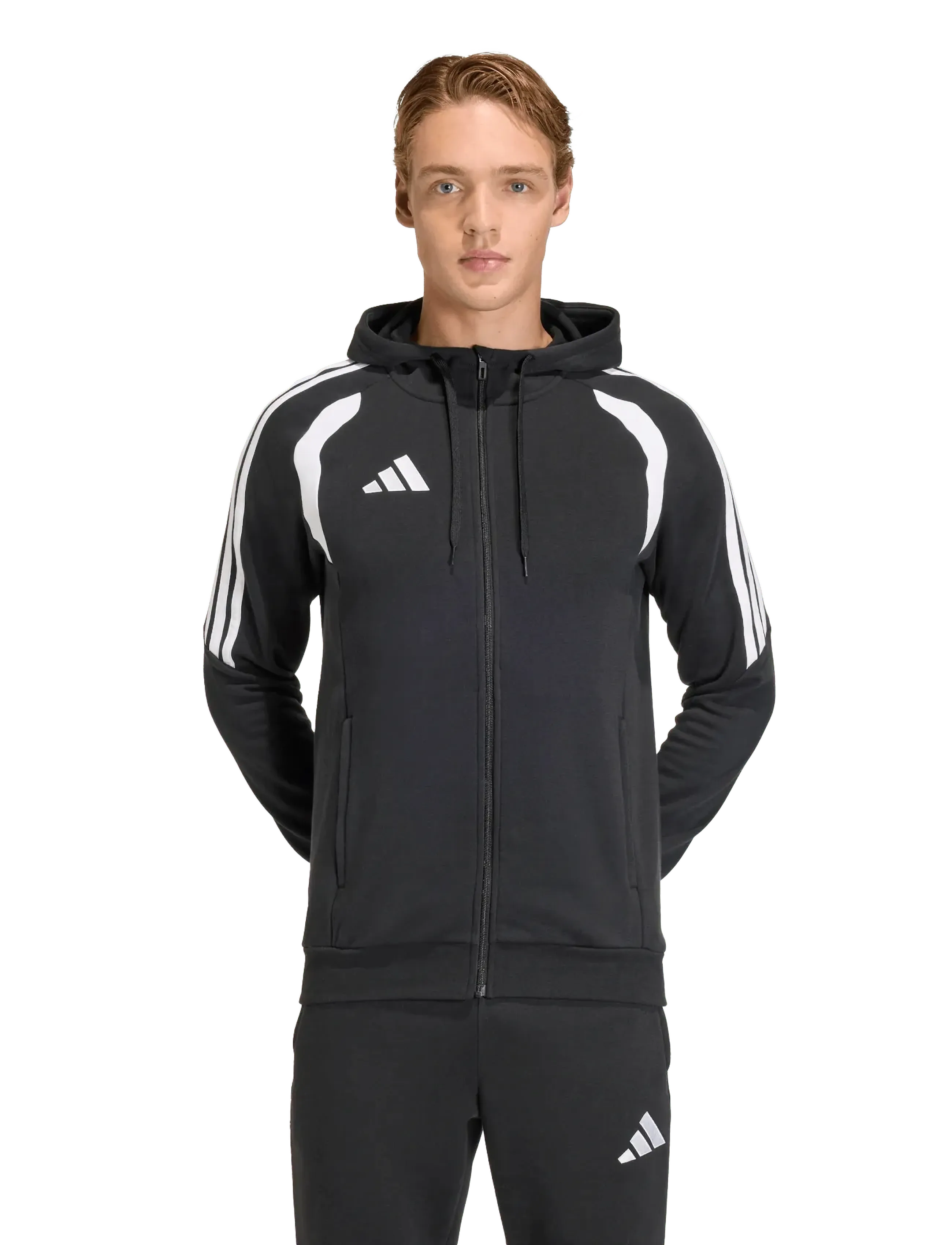 Tiro26 League Sweat Hoodie med hel dragkedja 6