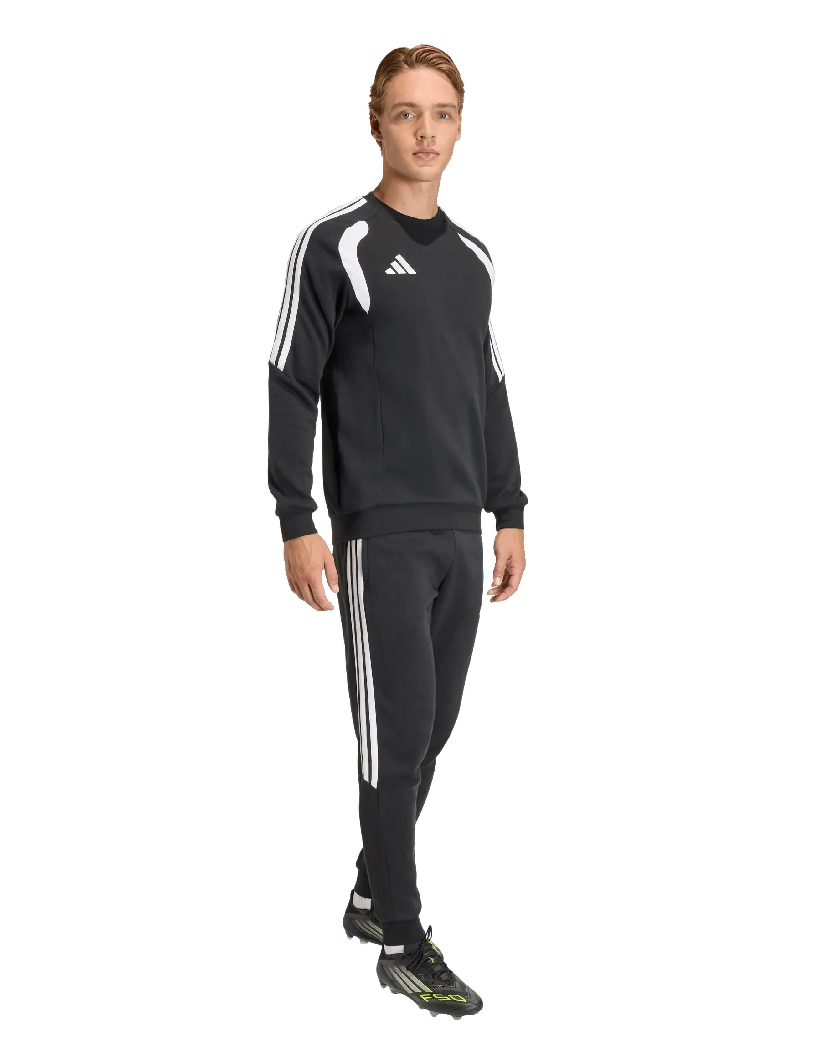 adidas Performance - TIRO26L SW CREW - overdele - black/white - 5