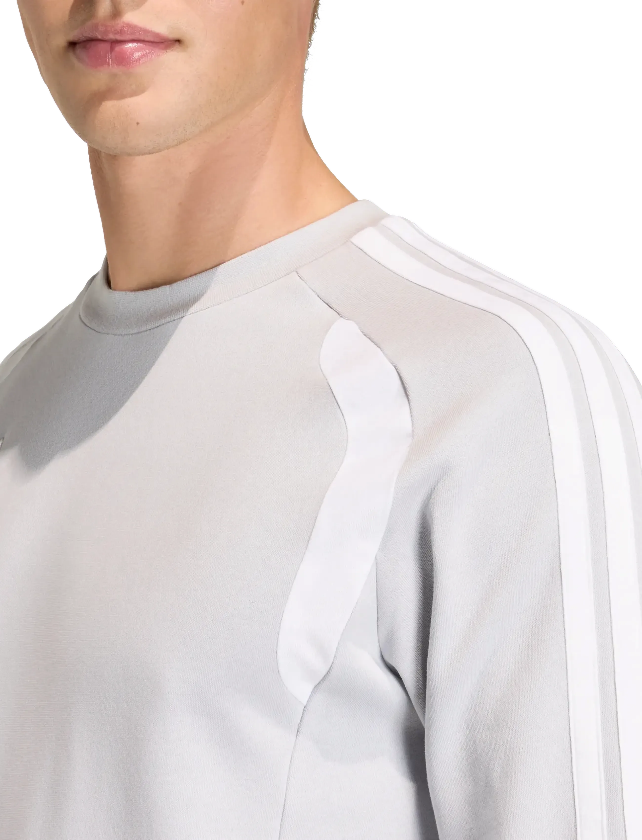 adidas Performance - TIRO26L SW CREW - Överdelar - tmlggr/white - 5