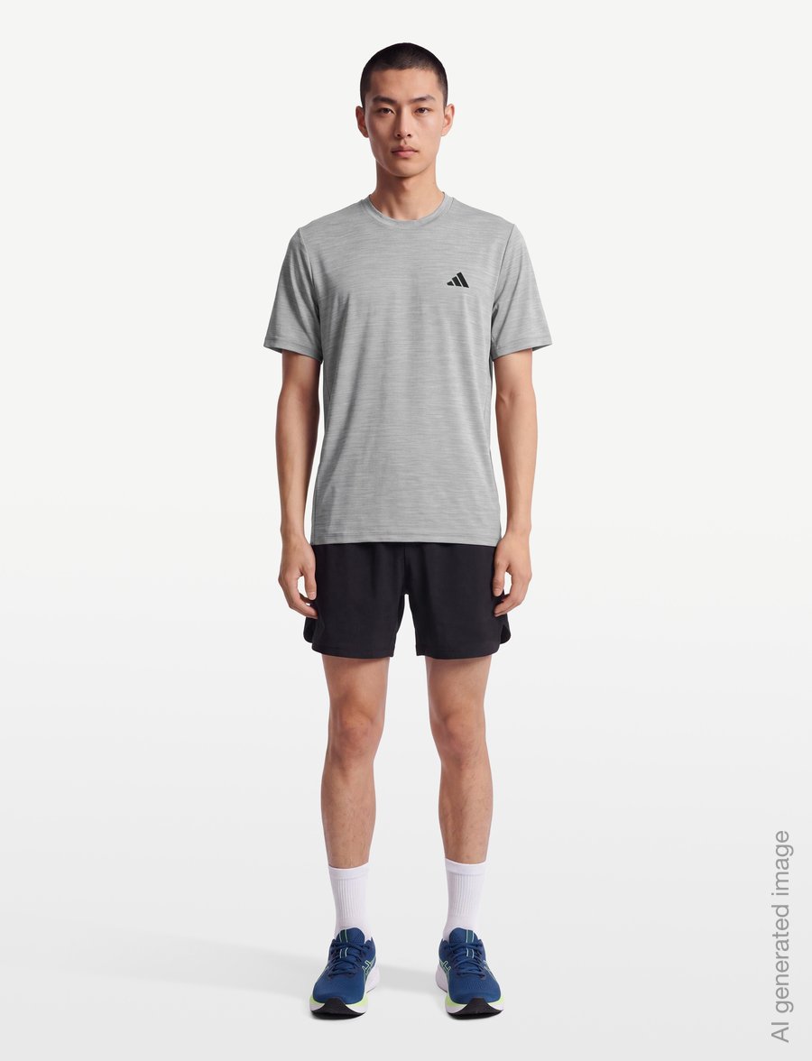 adidas Performance - WE FLEX T - t-shirts - mgreyh - 0