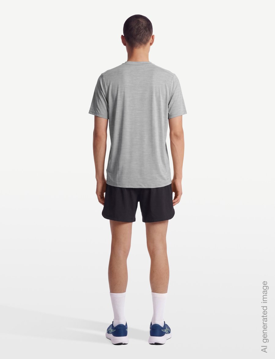 adidas Performance - WE FLEX T - t-shirts - mgreyh - 4