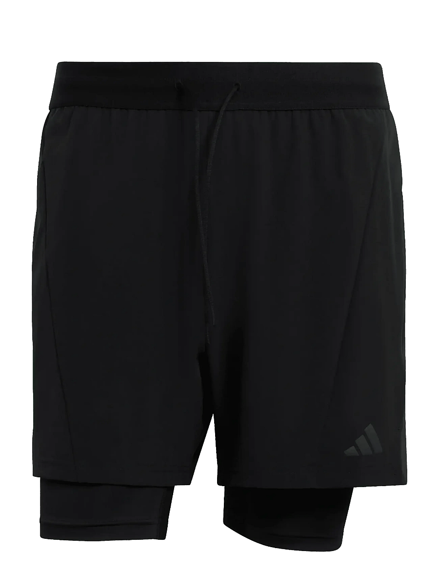 adidas Performance - D4T 2IN1 SHORTS - trainingsshorts - black - 1