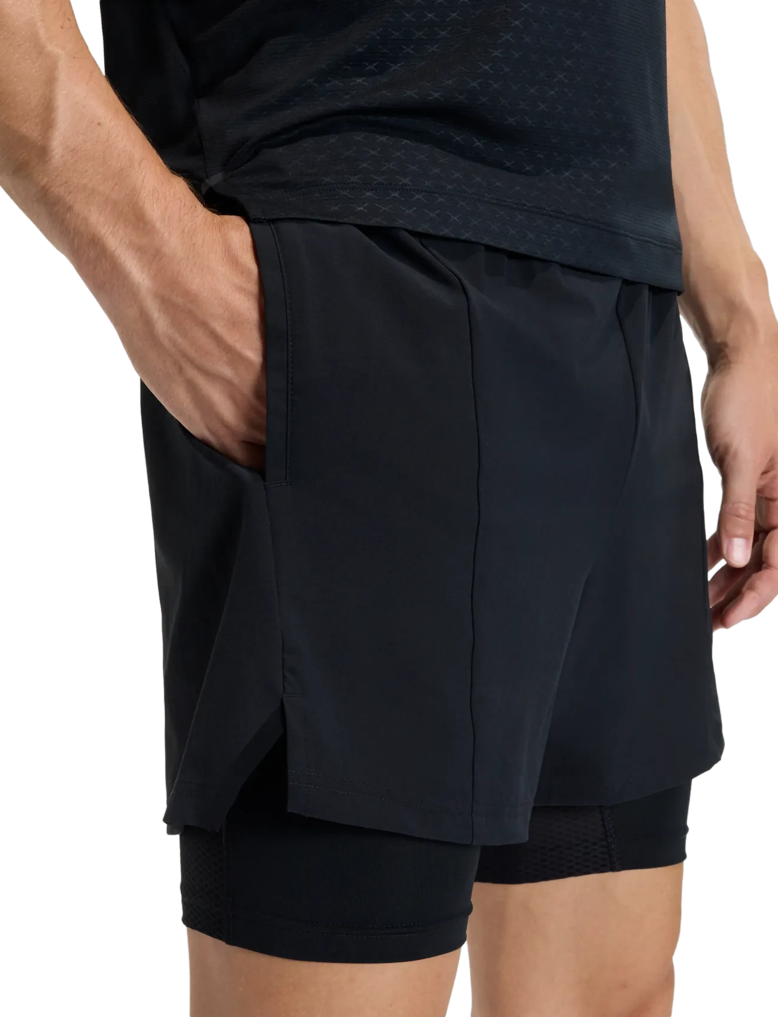 adidas Performance - D4T 2IN1 SHORTS - träningsshorts - black - 2