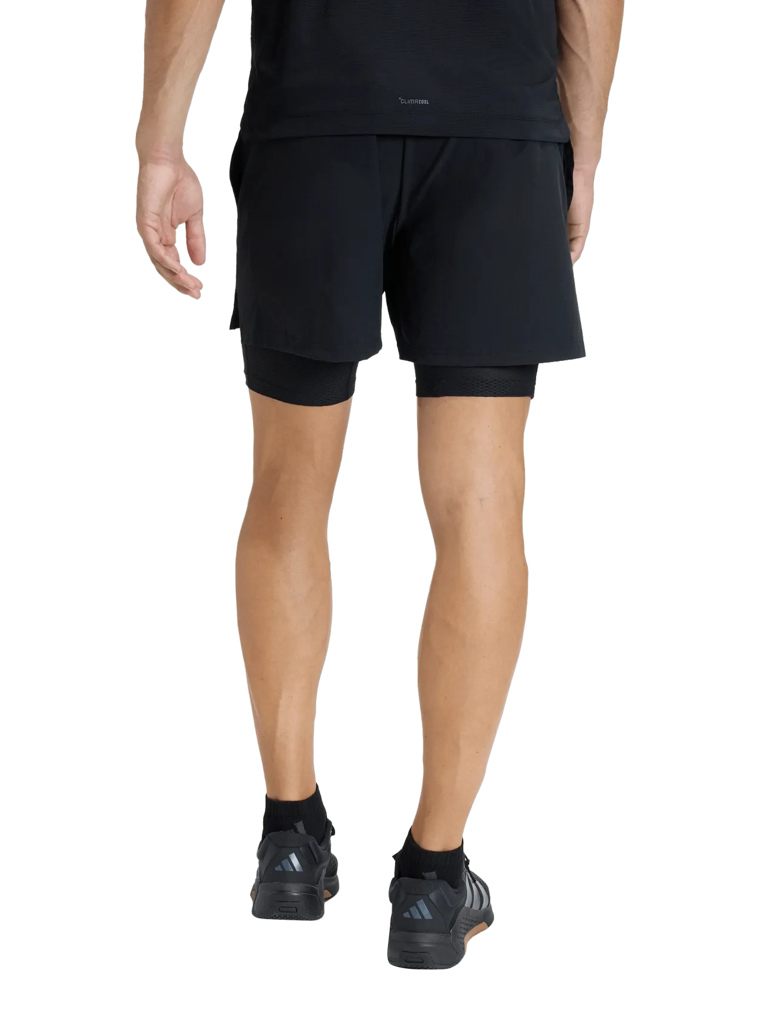 adidas Performance - D4T 2IN1 SHORTS - träningsshorts - black - 3
