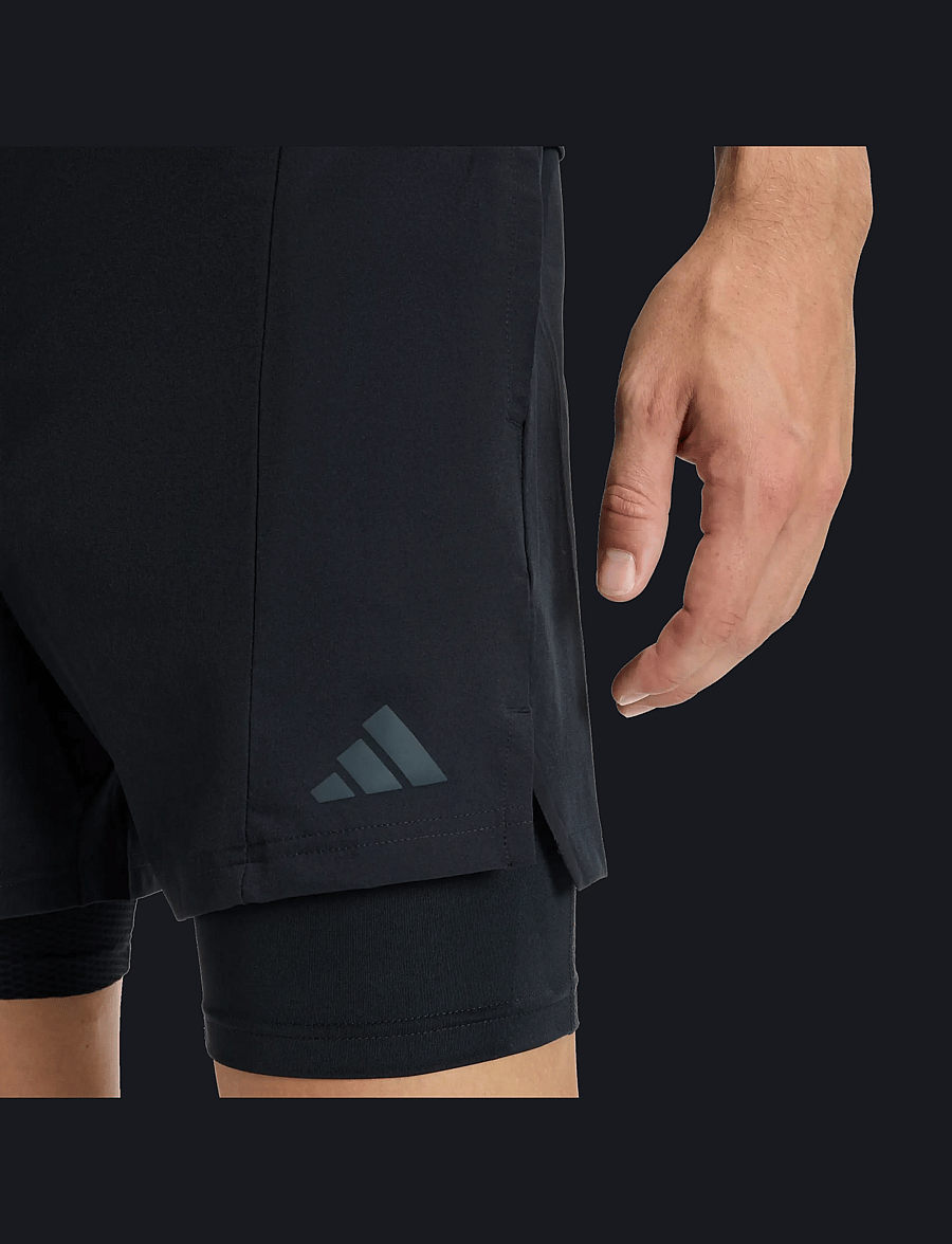 adidas Performance - D4T 2IN1 SHORTS - trainingsshorts - black - 4