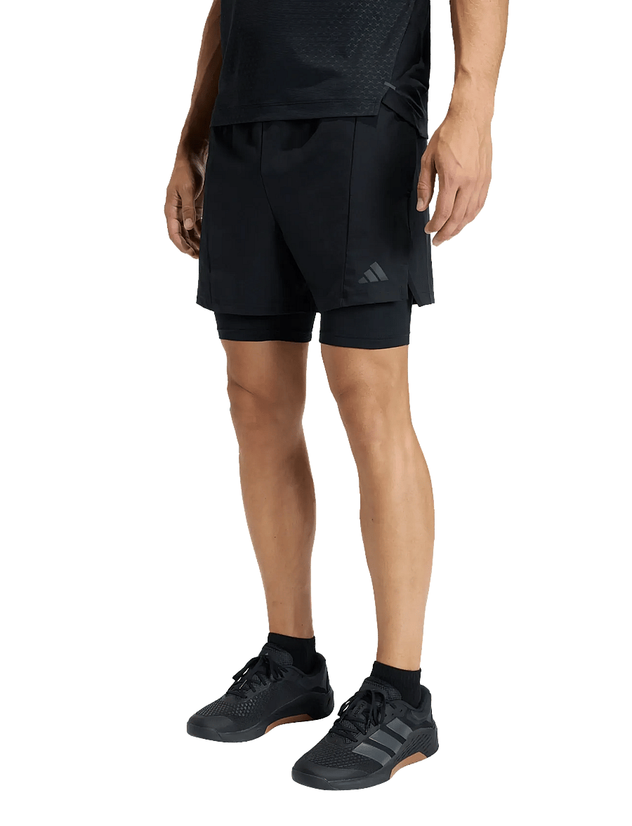 adidas Performance - D4T 2IN1 SHORTS - trainingsshorts - black - 5
