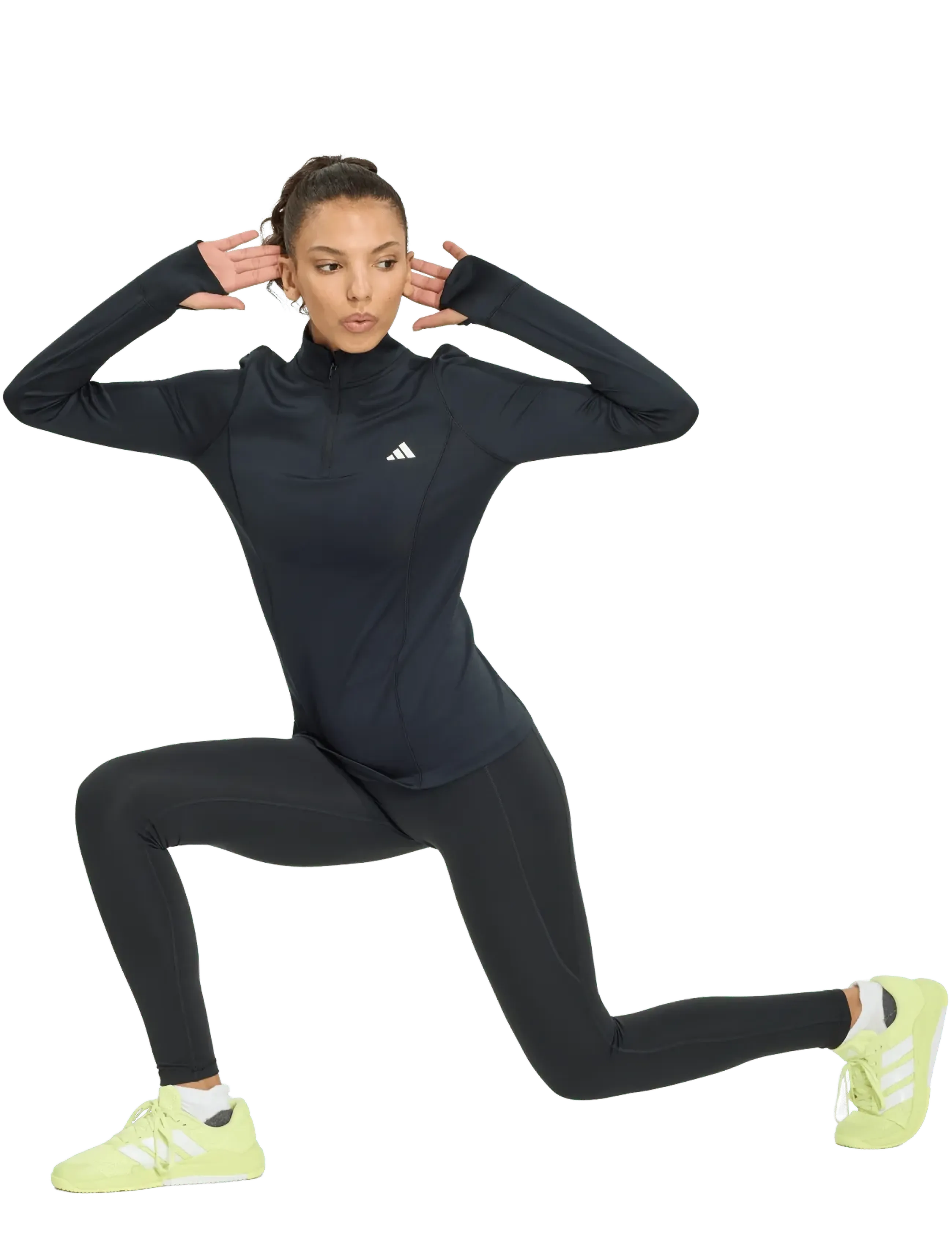 adidas Performance - WE MIN 1/4 ZIP - black - 4