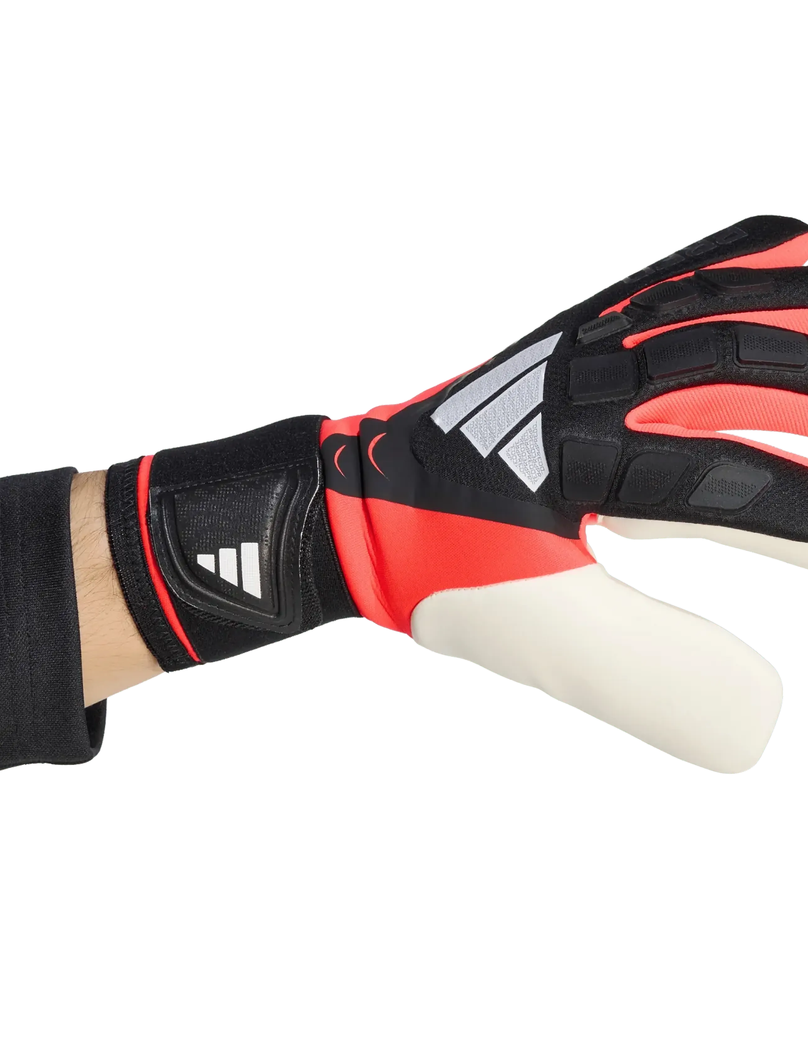 adidas Performance - PRED GL COM - fotbollshandskar - black/lucred/white - 3
