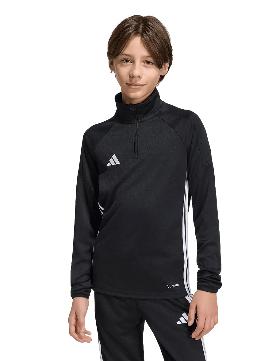 adidas Performance - TIRO ES TOP Y - sports tops - black/black/white - 4