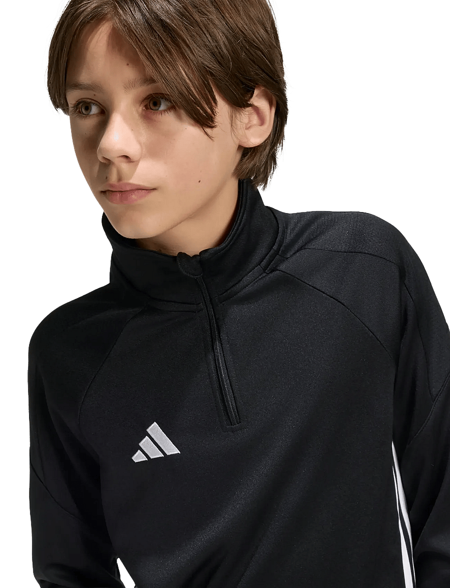 adidas Performance - TIRO ES TOP Y - sports tops - black/black/white - 5