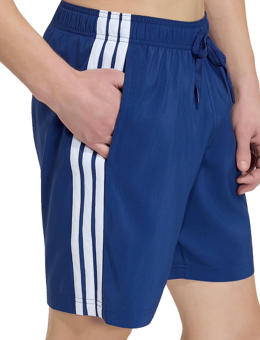 adidas Performance - 3S SH 8IN - badehosen - dkblue/white - 5