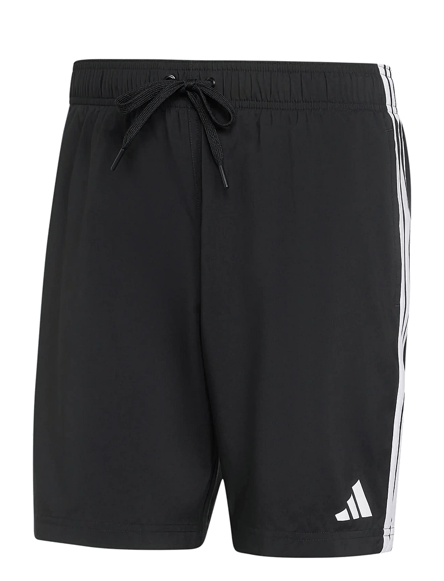 adidas Performance - 3S SH 8IN - badehosen - black/white - 1
