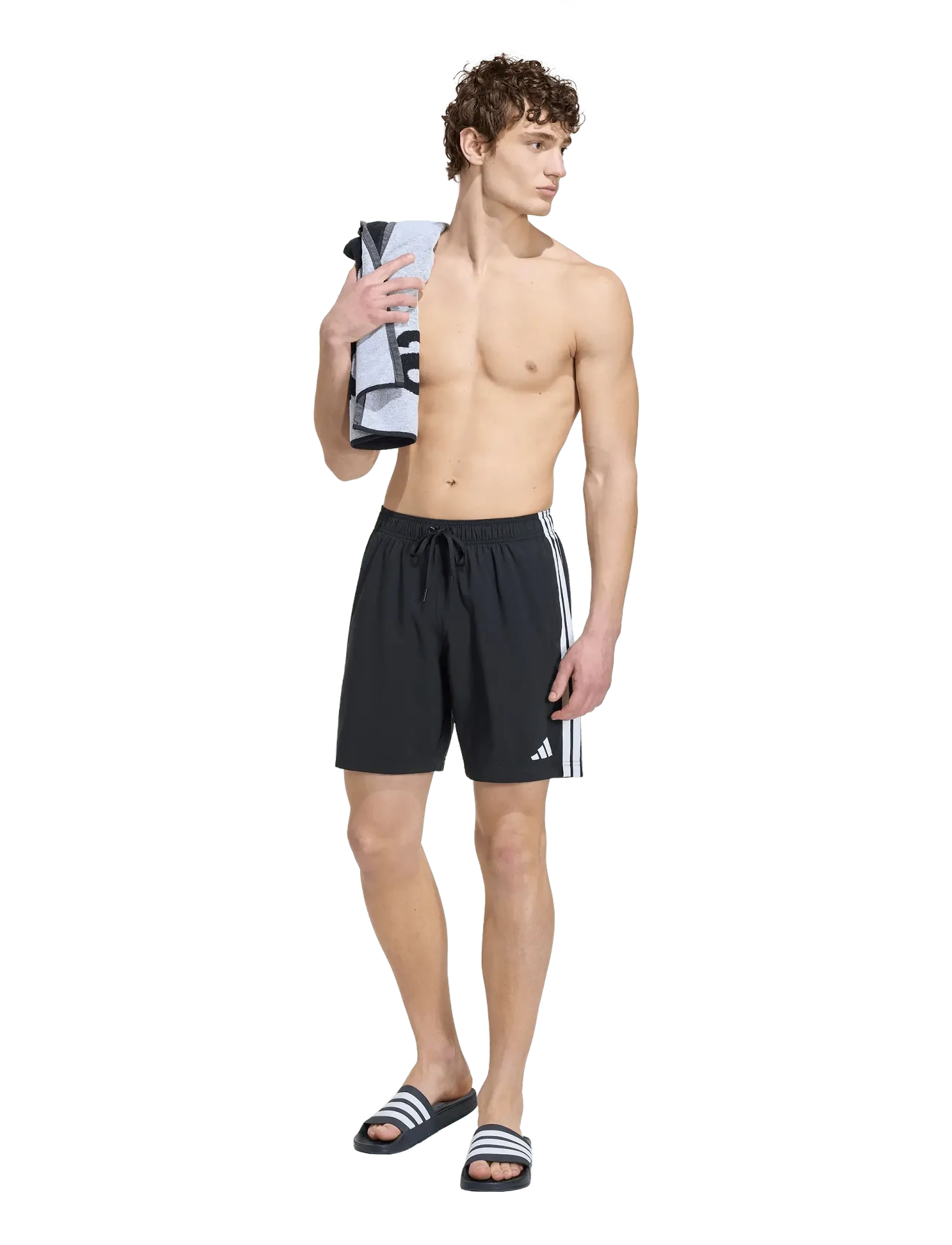 Adidas Sportswear Boardshorts '3 STRIPES SWIM SHORTS 8' herr – bild 6