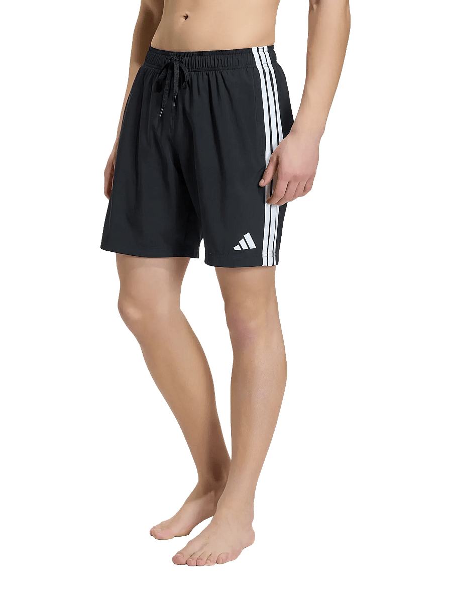 adidas Performance - 3S SH 8IN - badehosen - black/white - 2