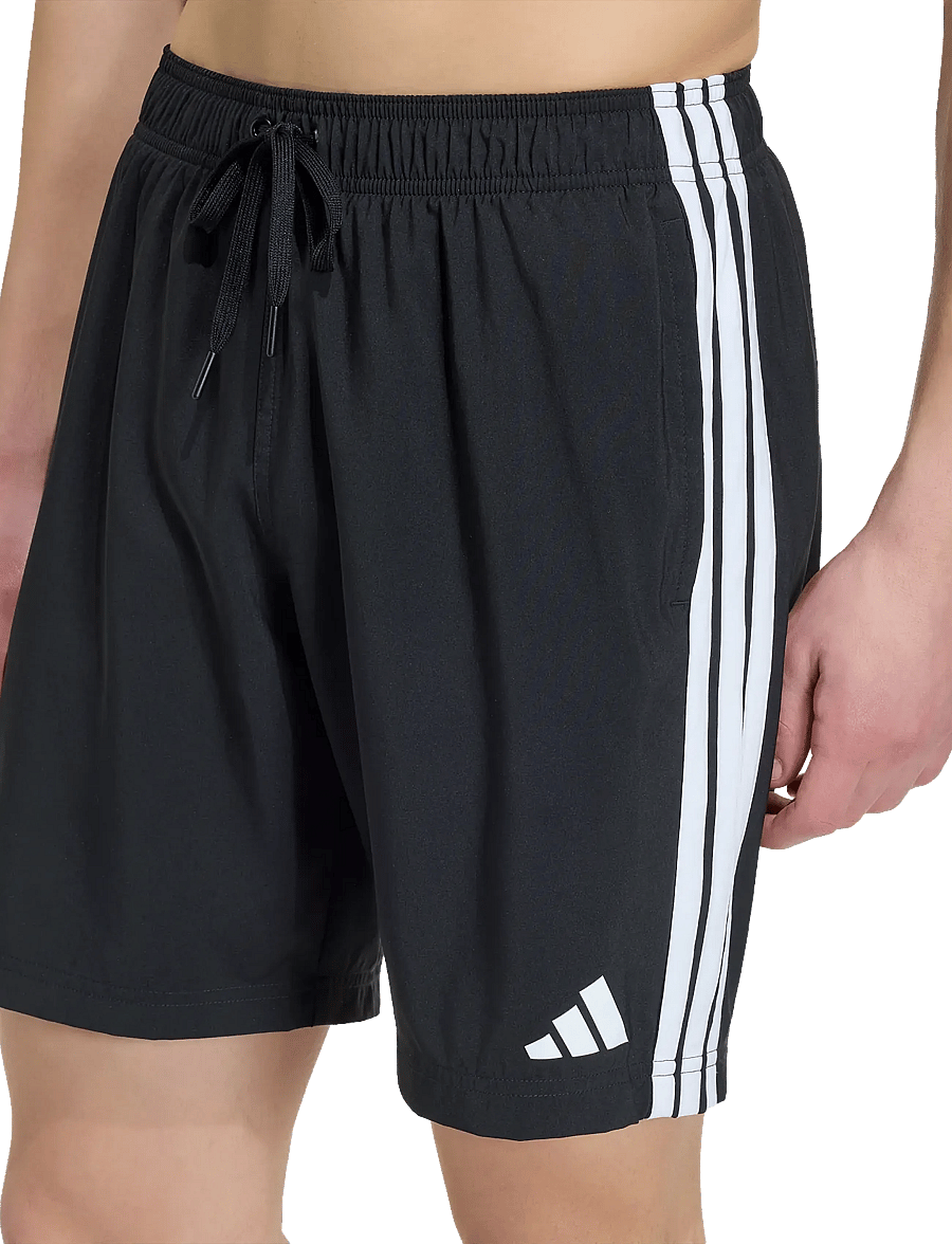 adidas Performance - 3S SH 8IN - badehosen - black/white - 3
