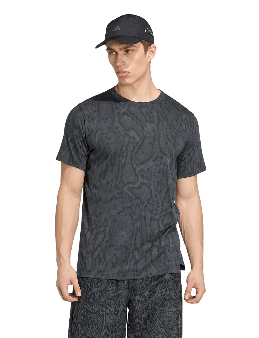 adidas Performance - D4T PrimeLift T - t-shirts - carbon/black - 2