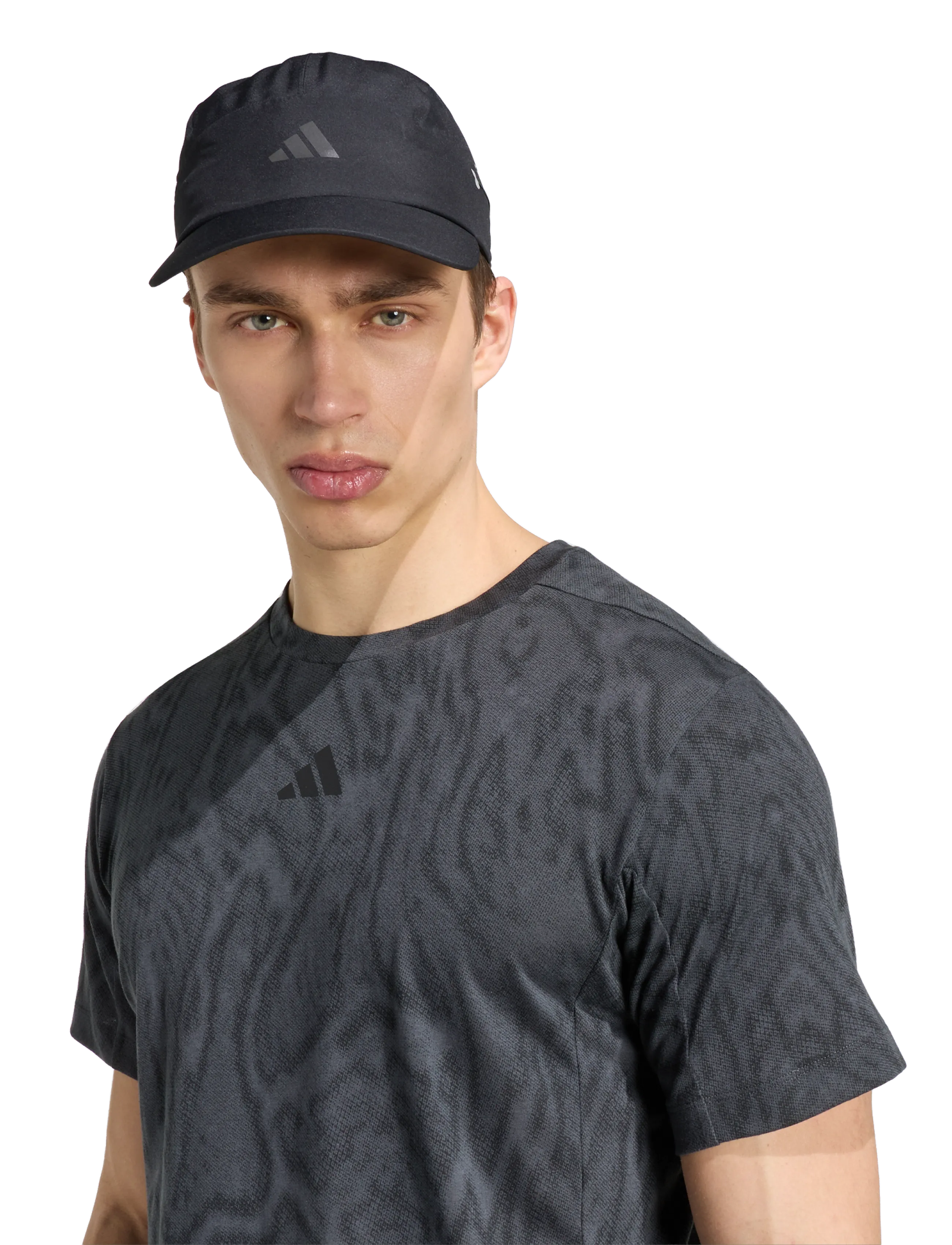 adidas Performance - D4T PrimeLift T - t-shirts - carbon/black - 3