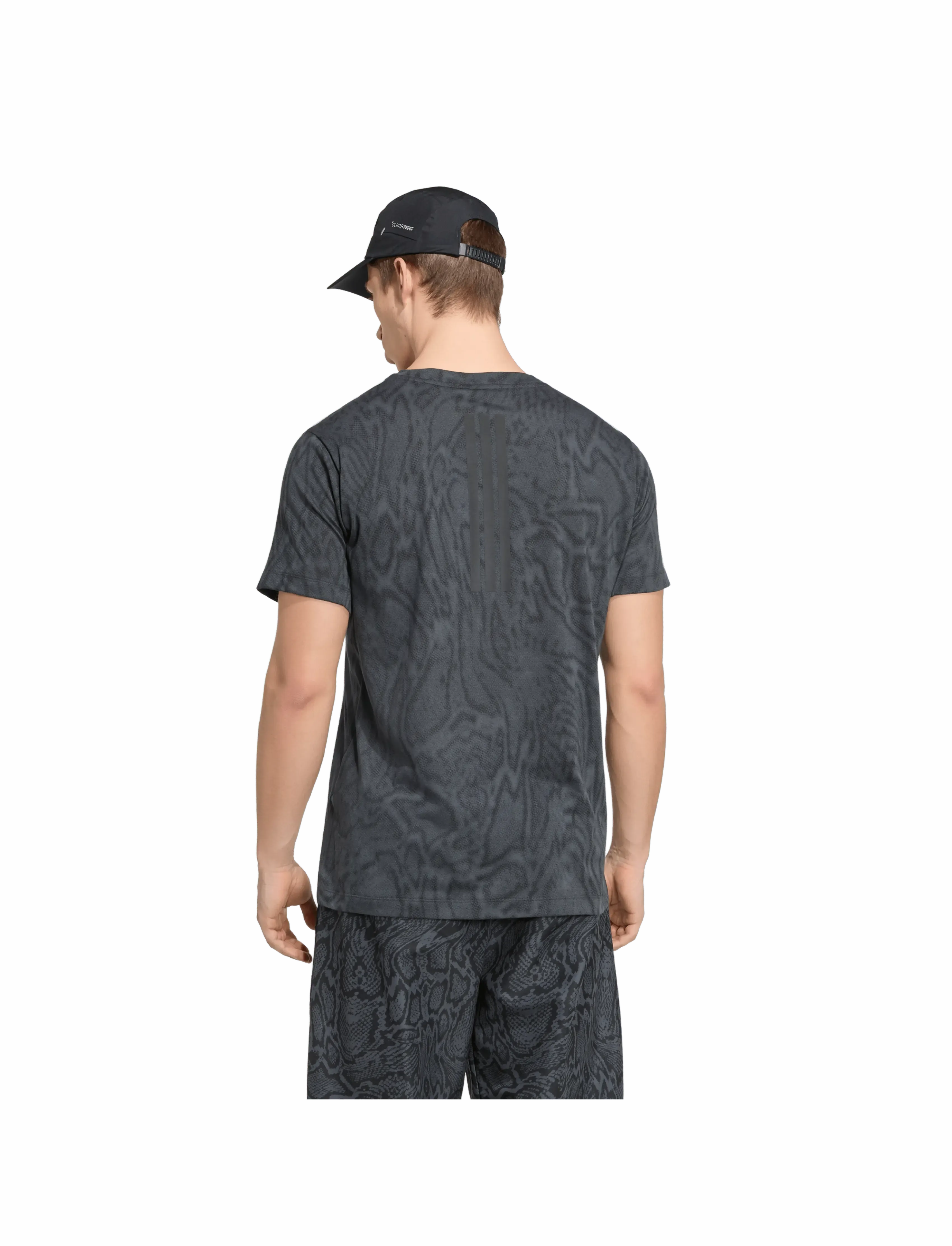 adidas Performance - D4T PrimeLift T - t-shirts - carbon/black - 5