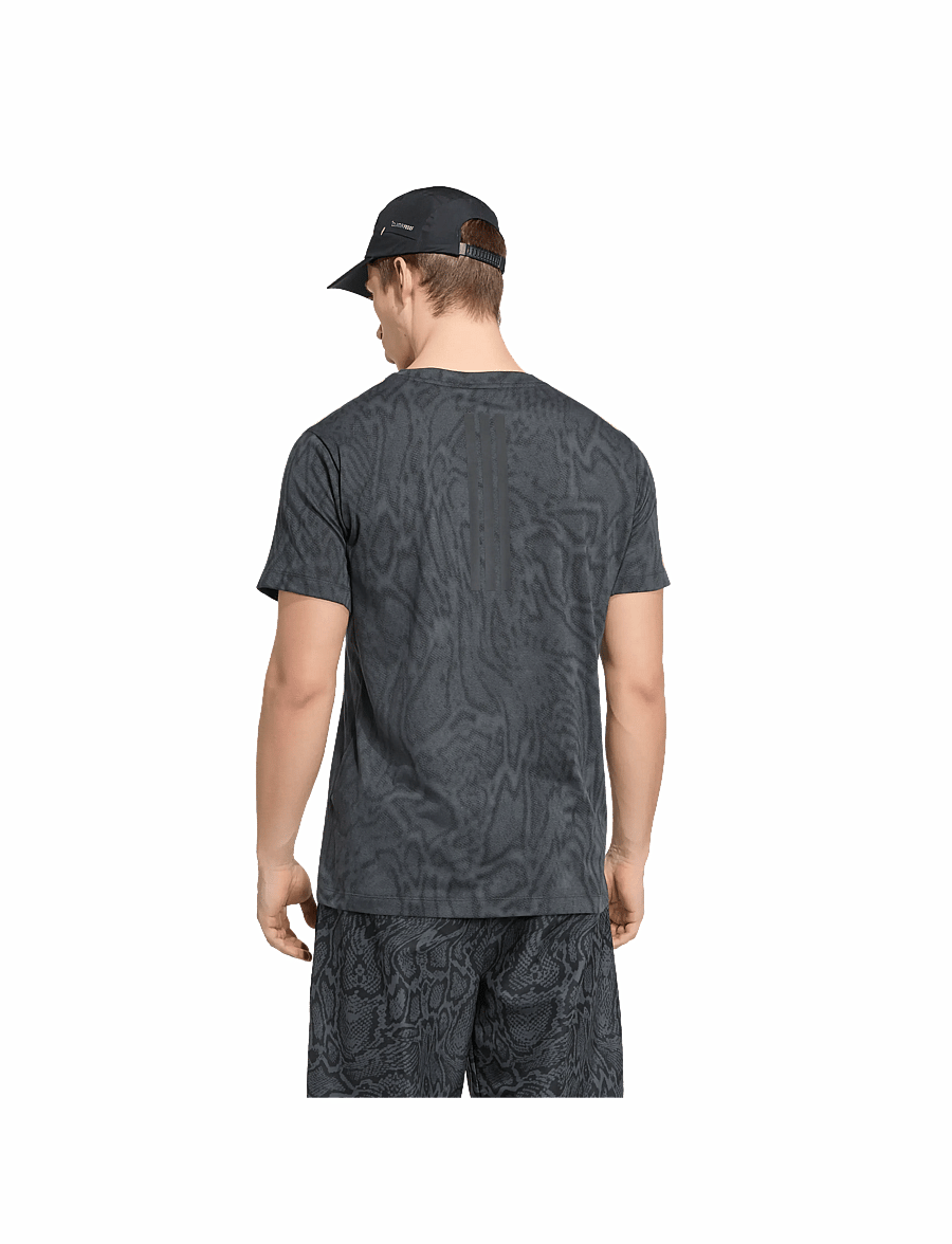 adidas Performance - D4T PrimeLift T - t-shirts - carbon/black - 5