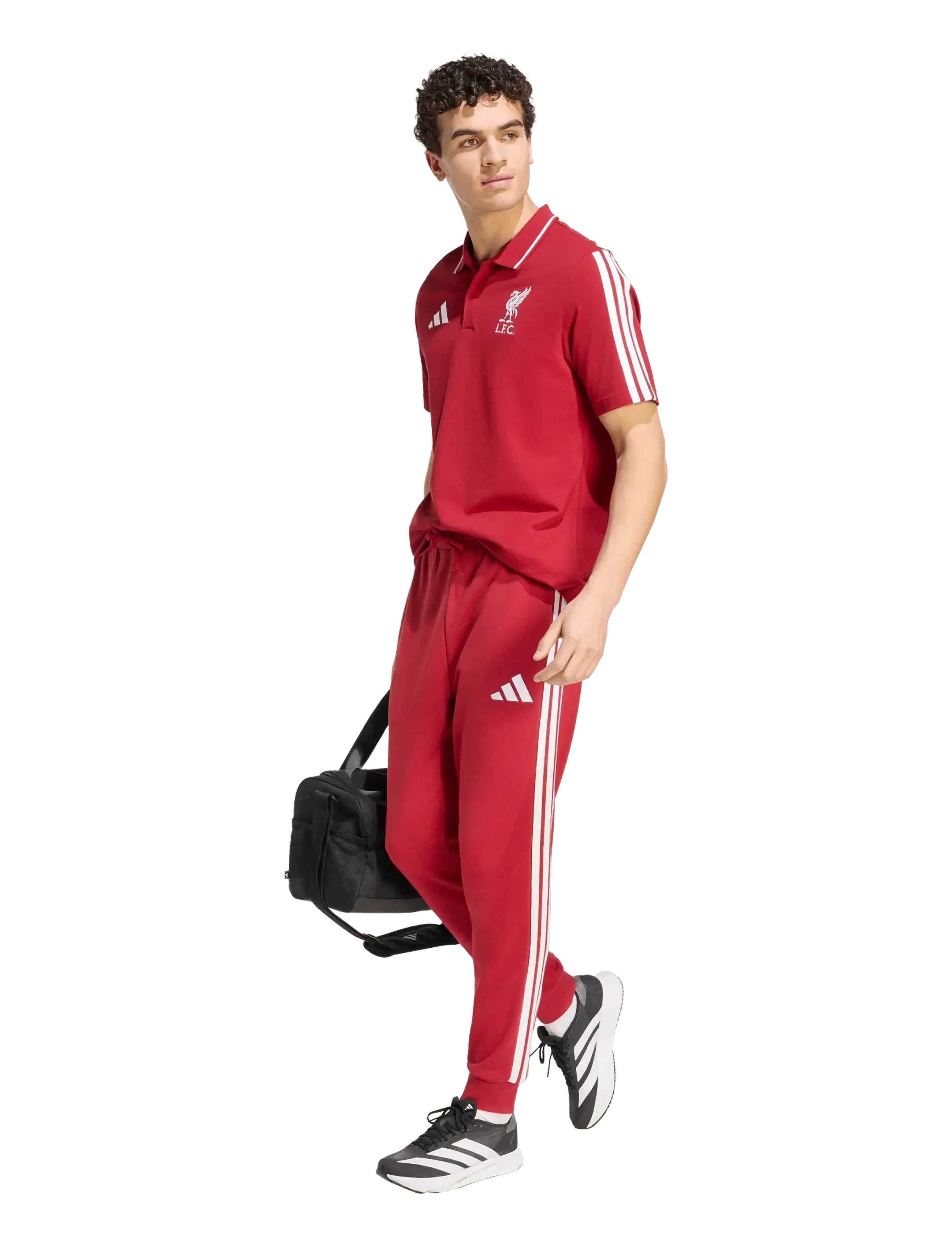 adidas Performance Lfc Dna Polo, S, Red