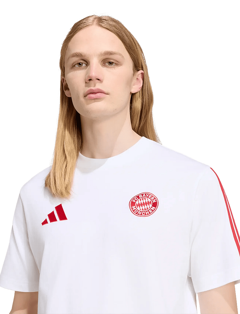 adidas Performance - FCB DNA TEE - jalgpallisärgid - white/betsca - 2