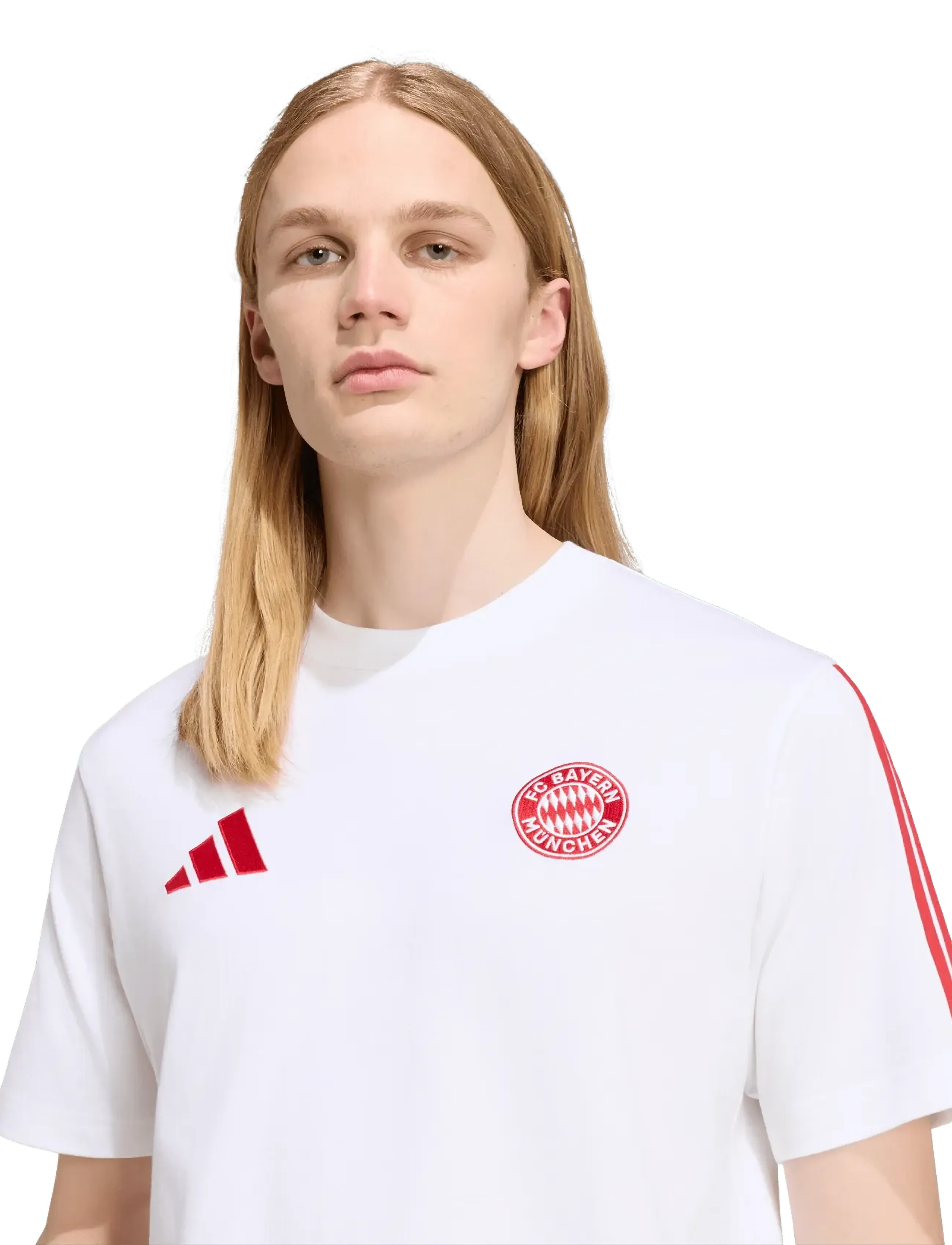 adidas Performance - FCB DNA TEE - fotbollströjor - white/betsca - 2