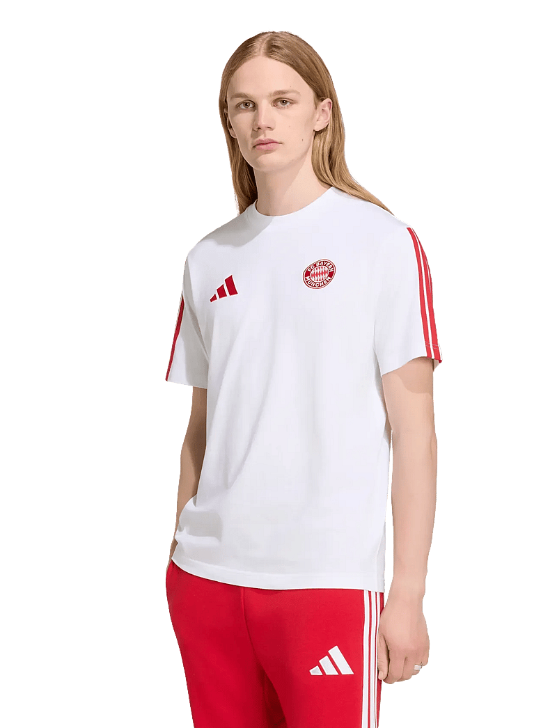 adidas Performance - FCB DNA TEE - jalgpallisärgid - white/betsca - 3