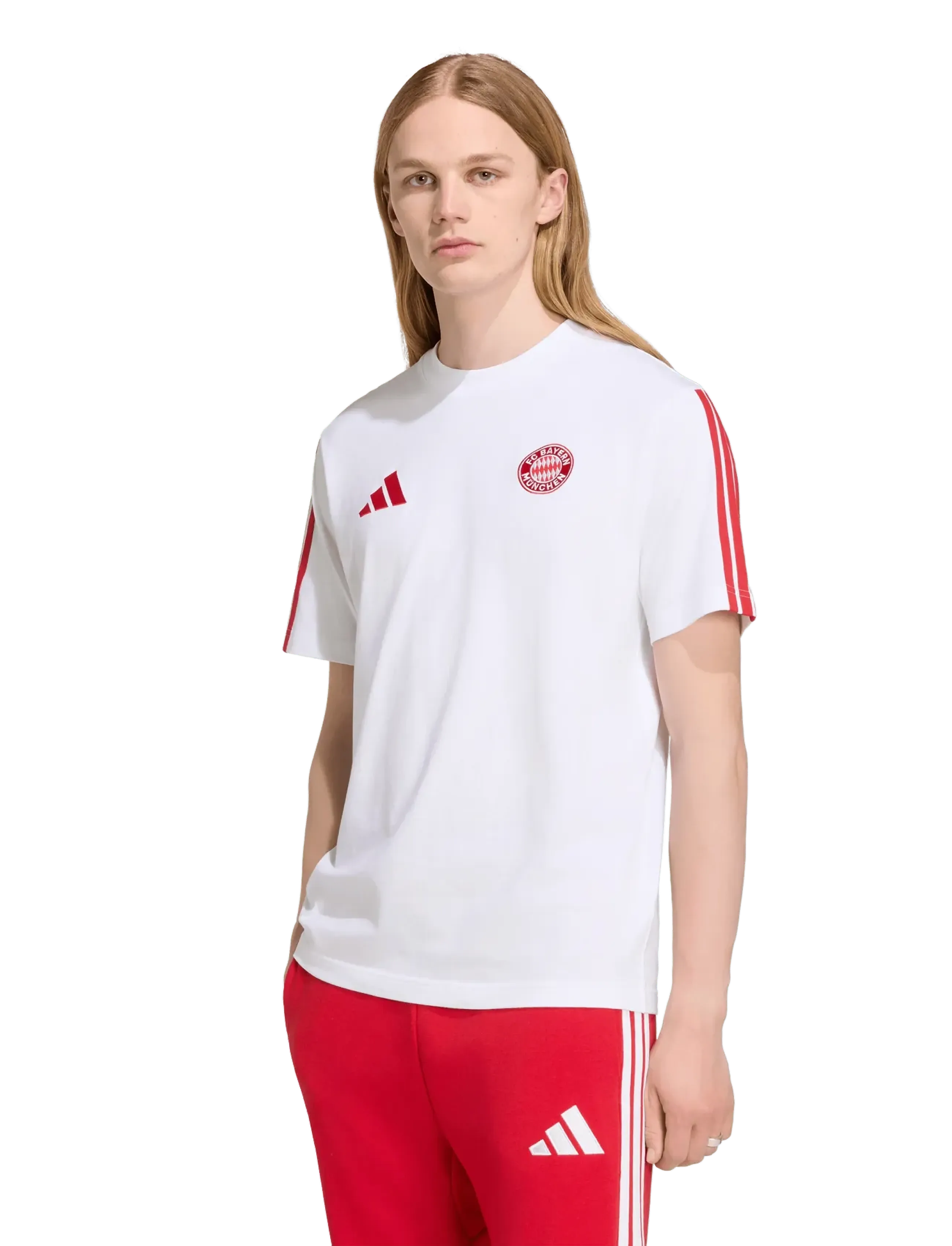 adidas Performance - FCB DNA TEE - fotbollströjor - white/betsca - 3