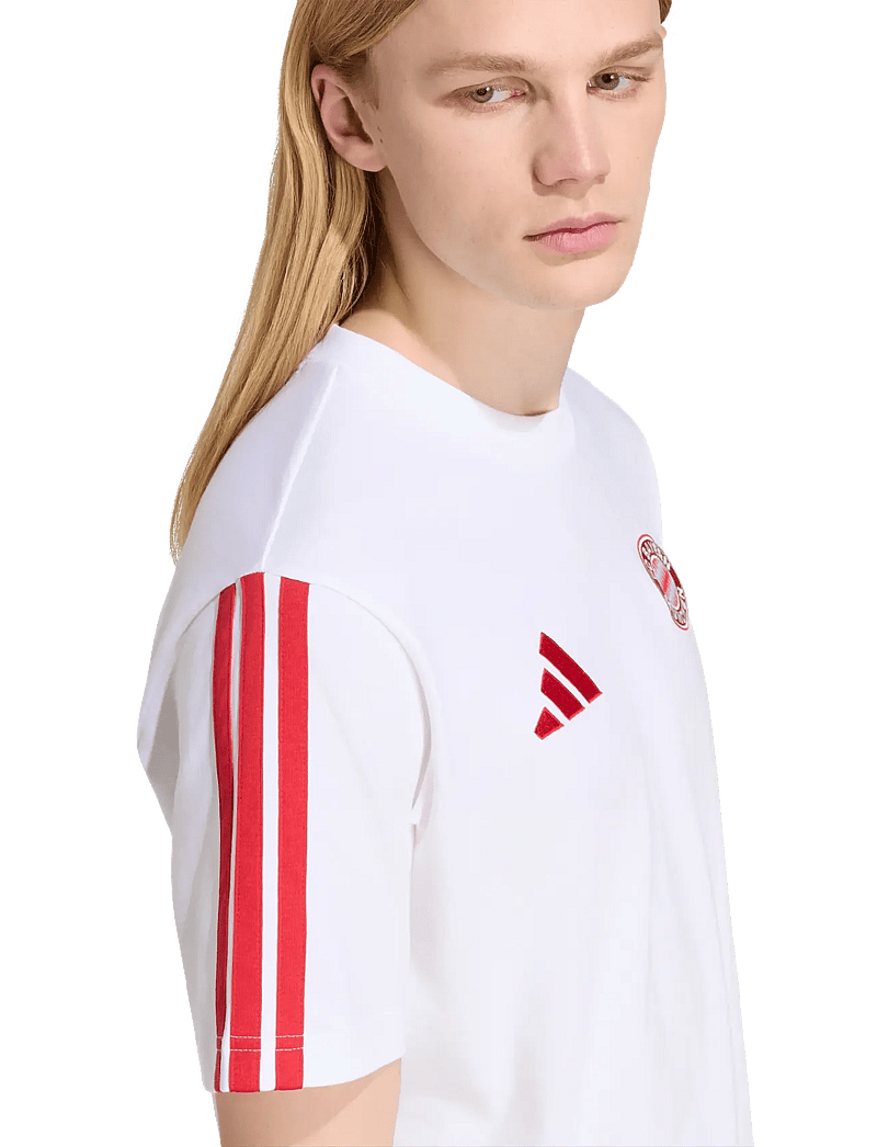 adidas Performance - FCB DNA TEE - jalgpallisärgid - white/betsca - 4