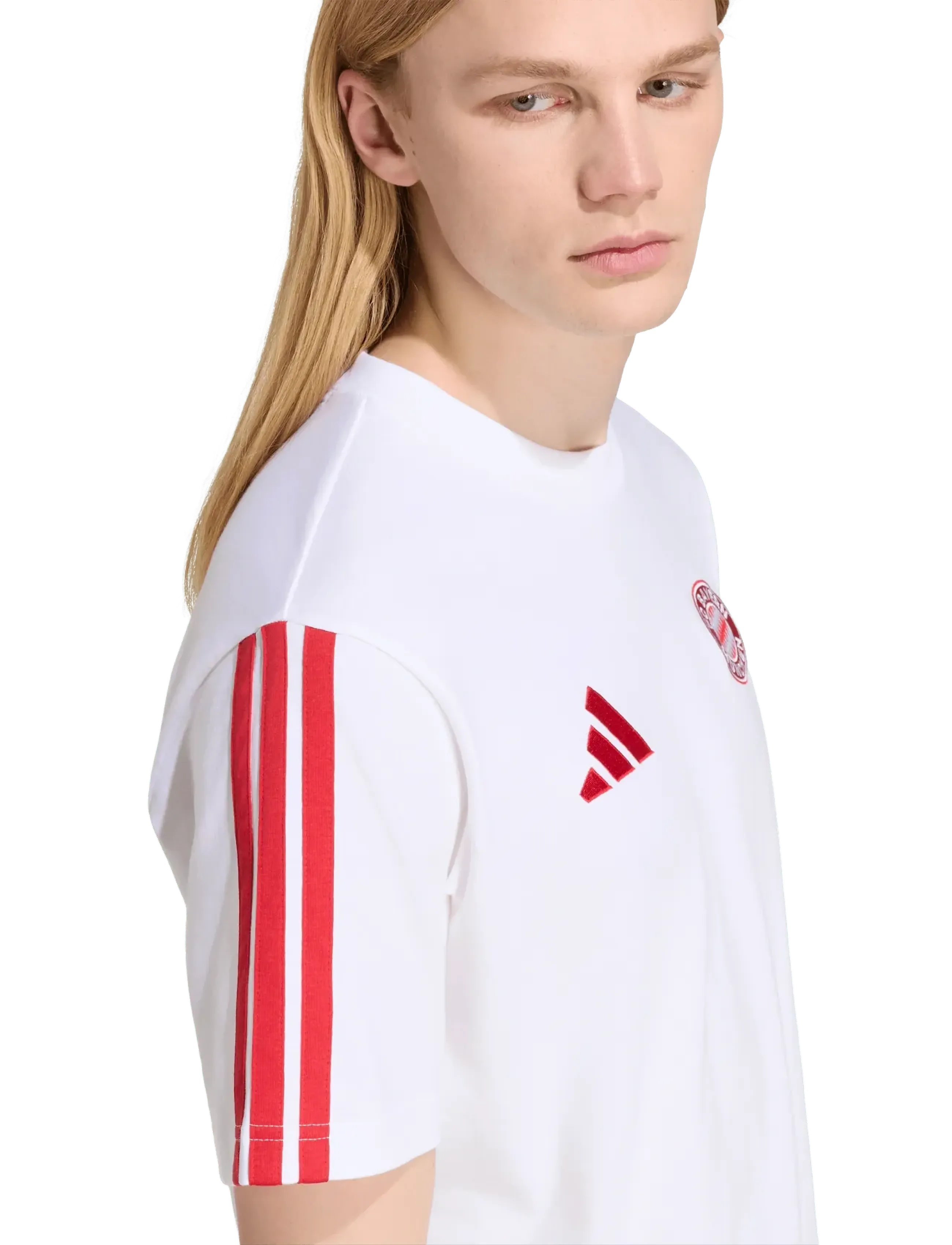 adidas Performance - FCB DNA TEE - fotbollströjor - white/betsca - 4