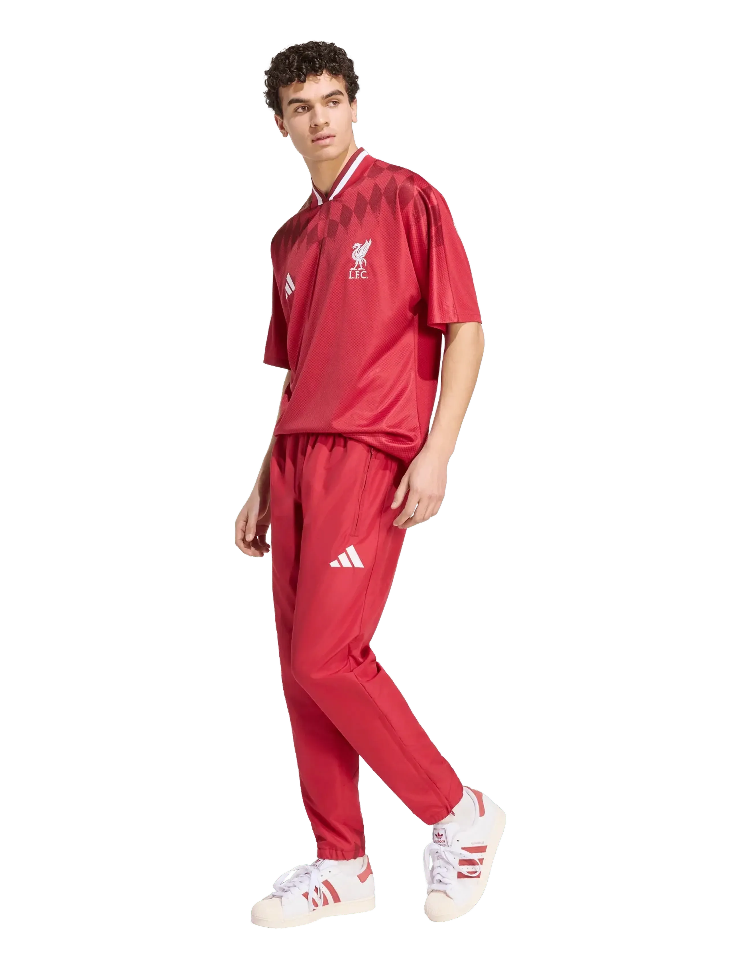 adidas Performance Lfc St Tp, XXL, Red, Sport Pants > Sport Training Pants, Herre