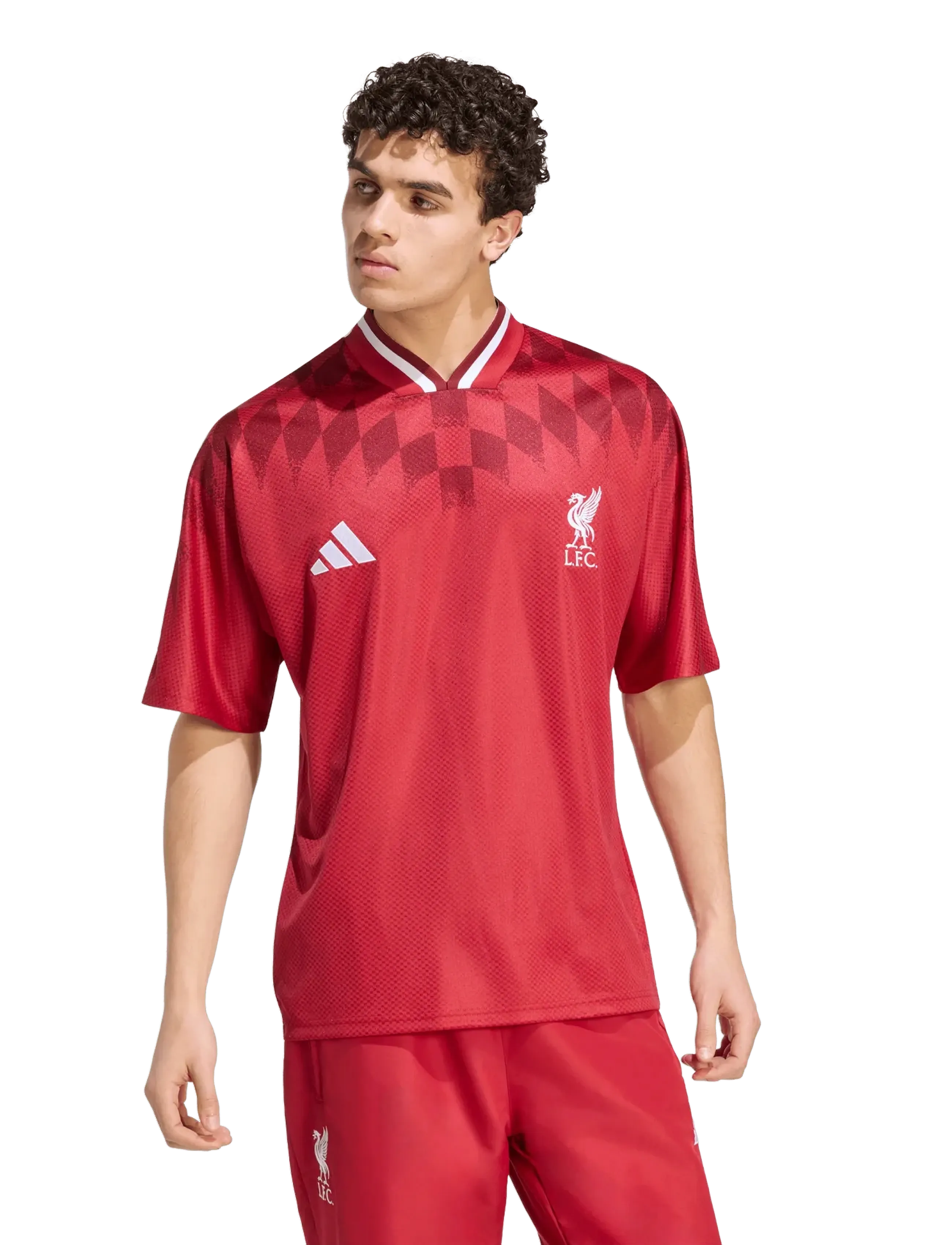 adidas Performance - LFC ST JSY - fotbollströjor - actmar - 3