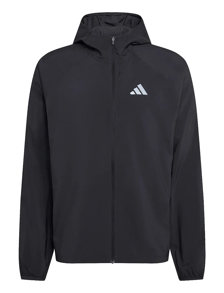 adidas Performance - Run Ess JKT M - sportjackor - carbon - 1