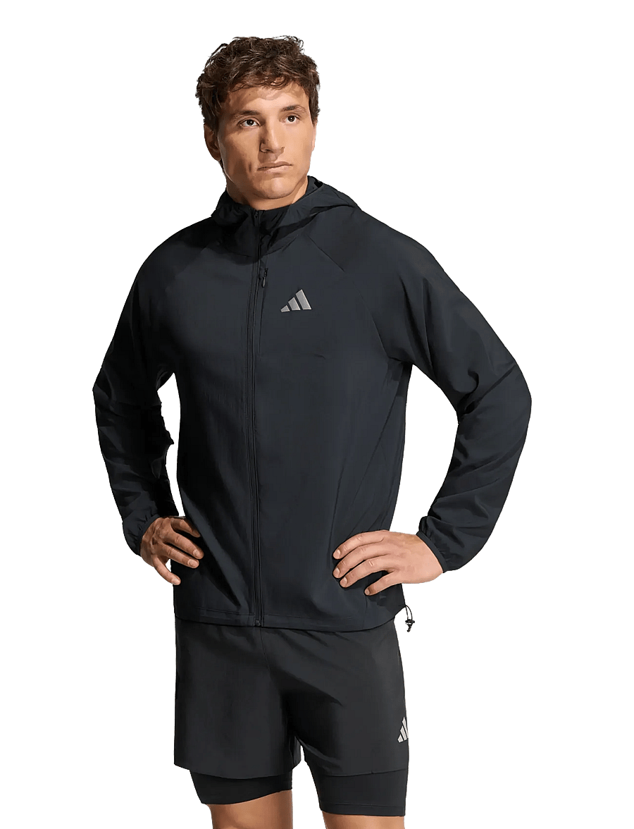 adidas Performance - Run Ess JKT M - sportjackor - carbon - 2
