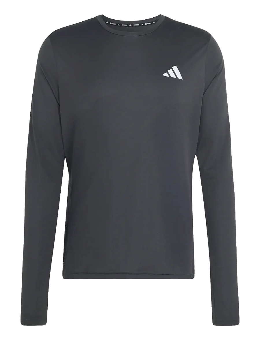 adidas Performance - Run Ess LS M - aluskihina kantavad alussärgid - carbon - 1