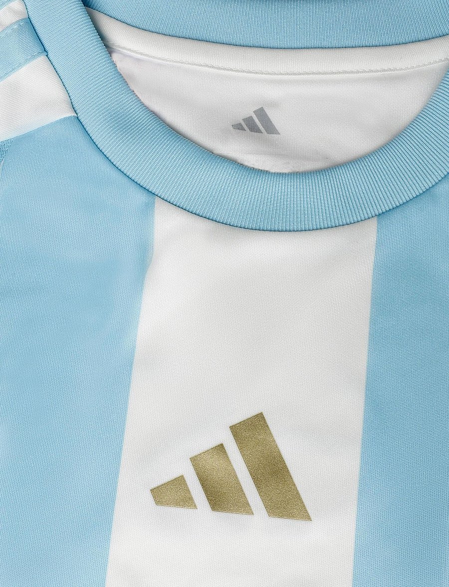 adidas Performance - MESSI TR JSY Y - Íþróttatoppar - owhite/iceblu - 2