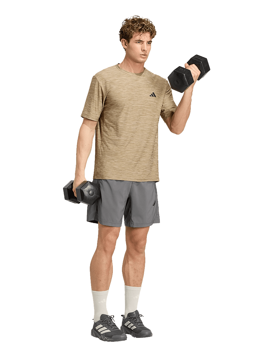 adidas Performance - WE FLEX T - t-shirts - khakit - 0