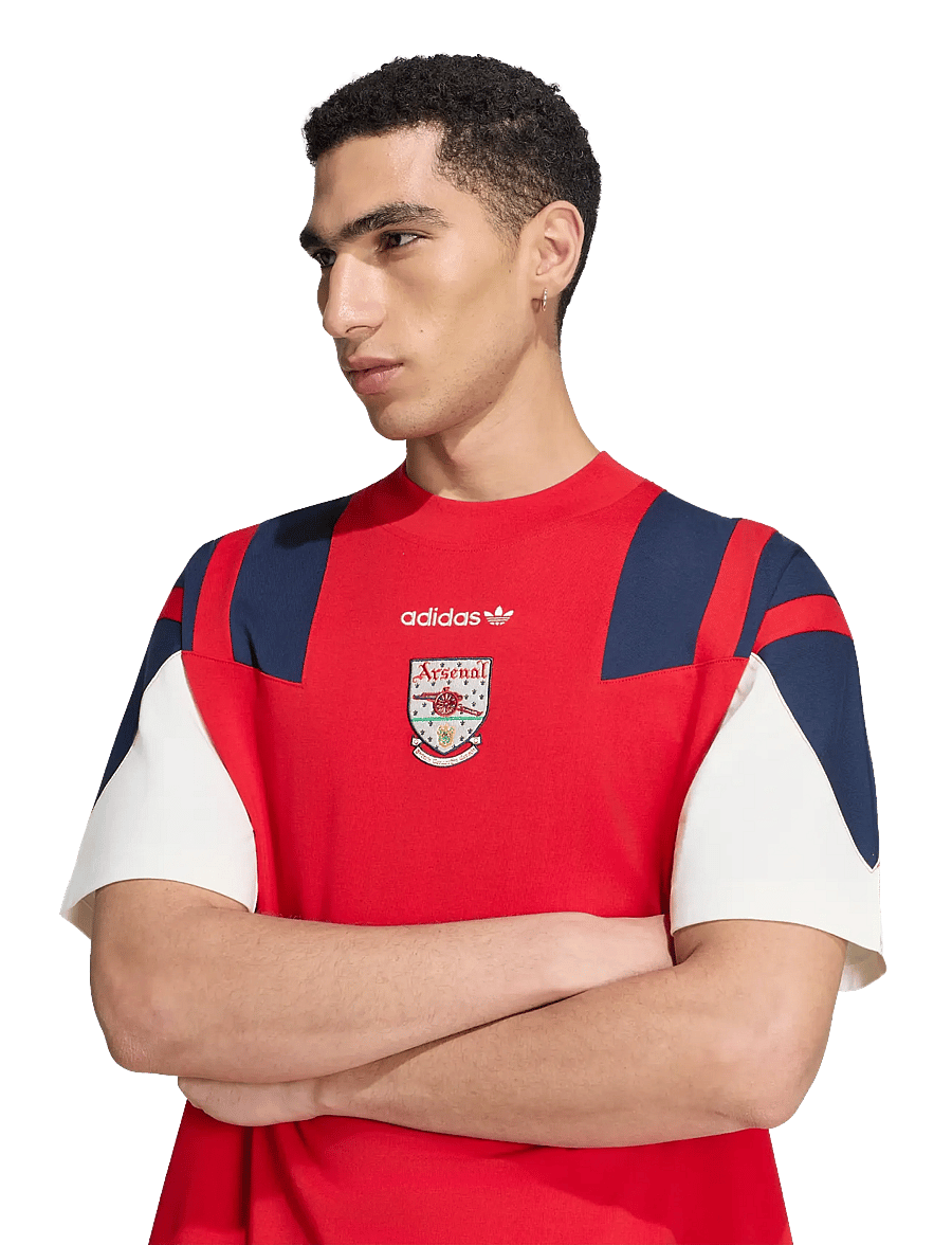 adidas Performance - Arsenal EQT TEE - oberteile & t-shirts - betsca/owhite - 3