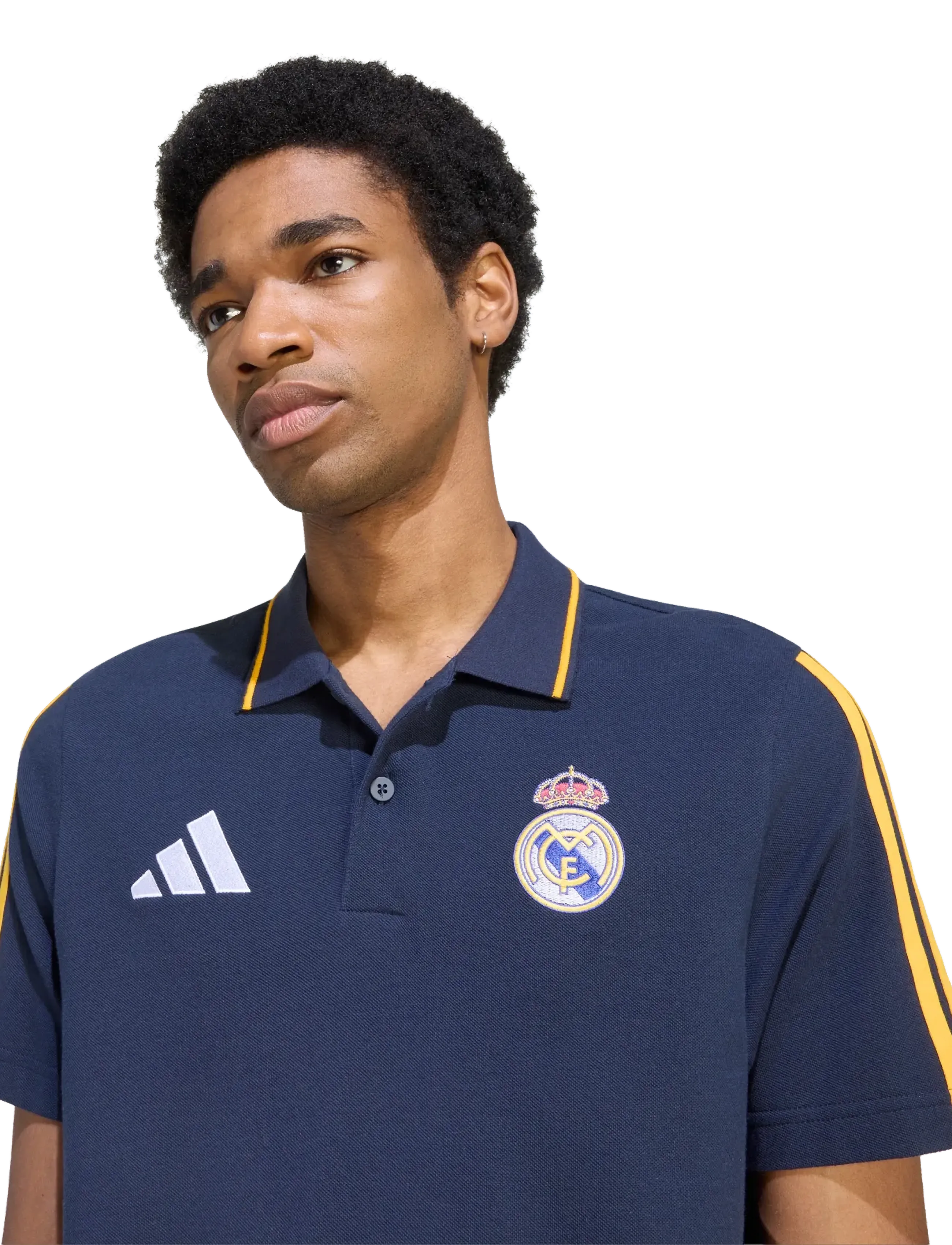 adidas Performance - REAL DNA POLO - polos - ntnavy - 2